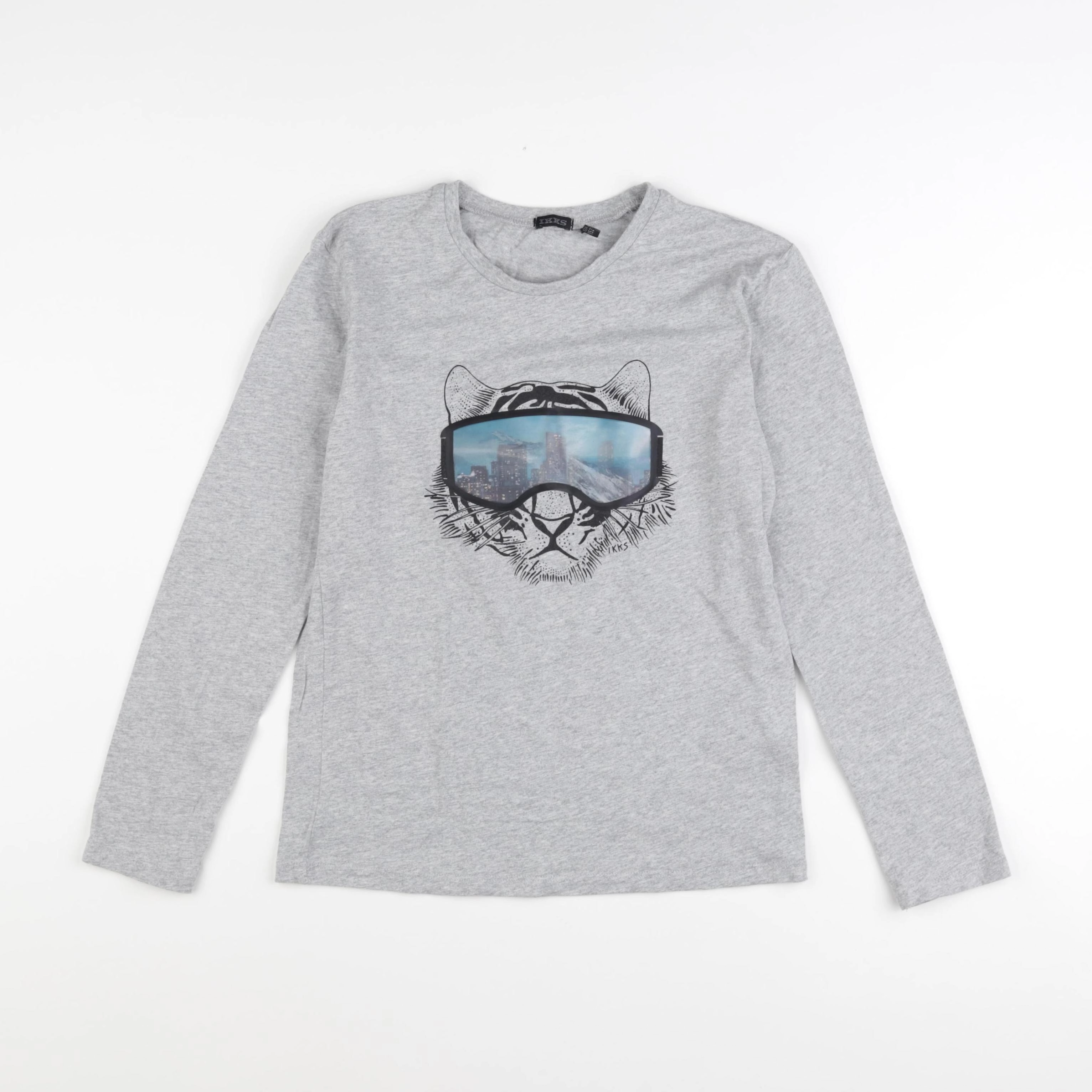 IKKS - tee-shirt gris - 12 ans