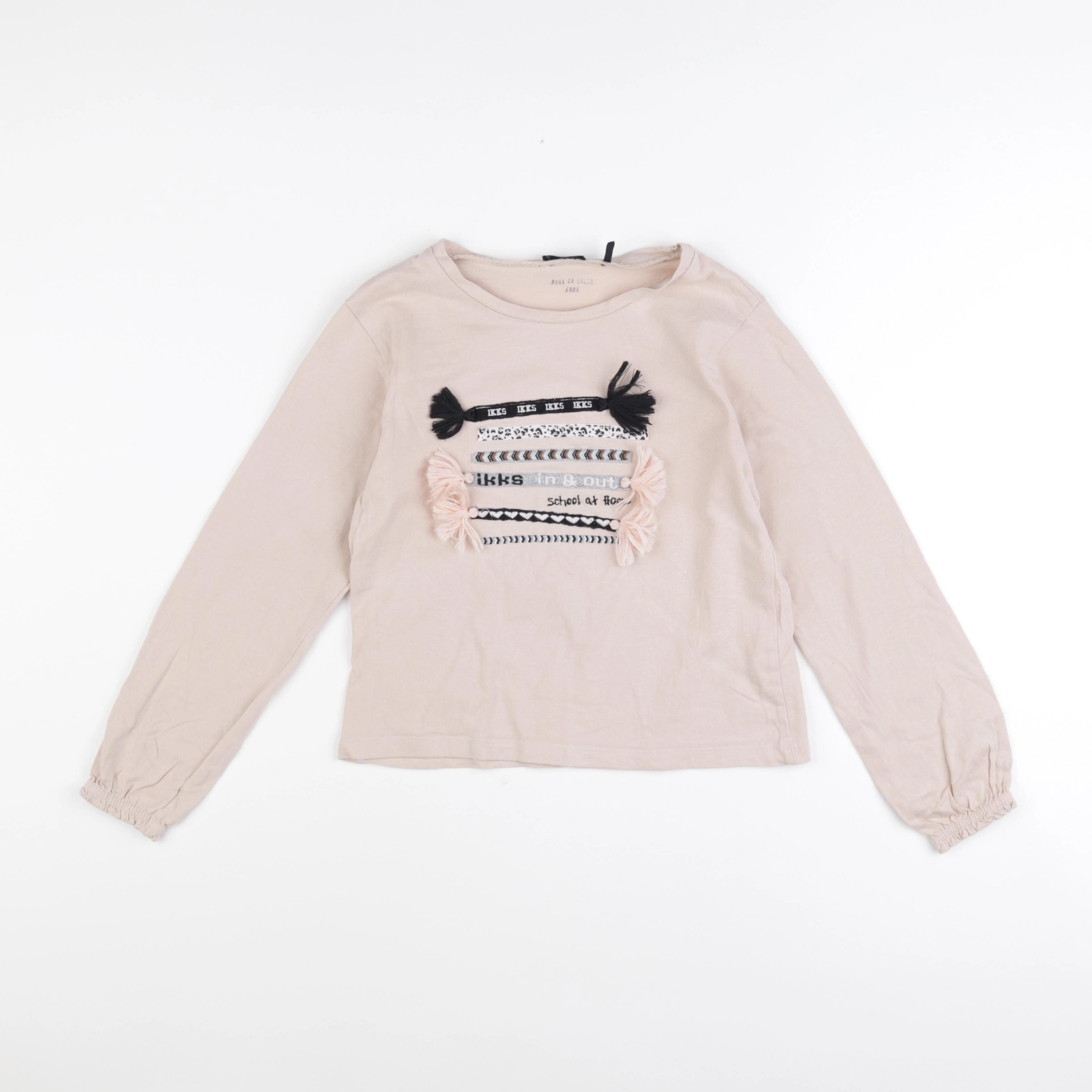 IKKS - tee-shirt rose - 8 ans