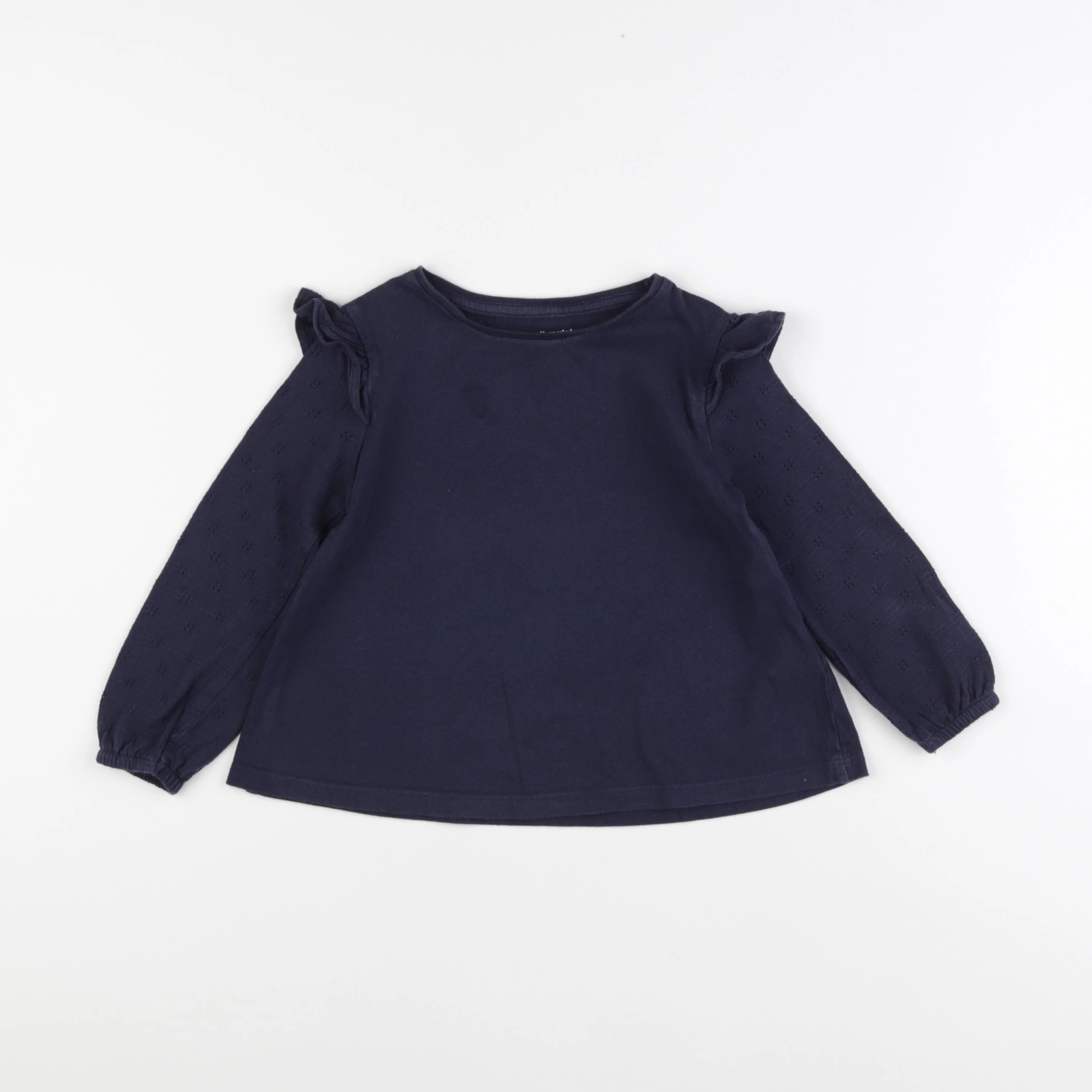 Vertbaudet - tee-shirt bleu - 4 ans