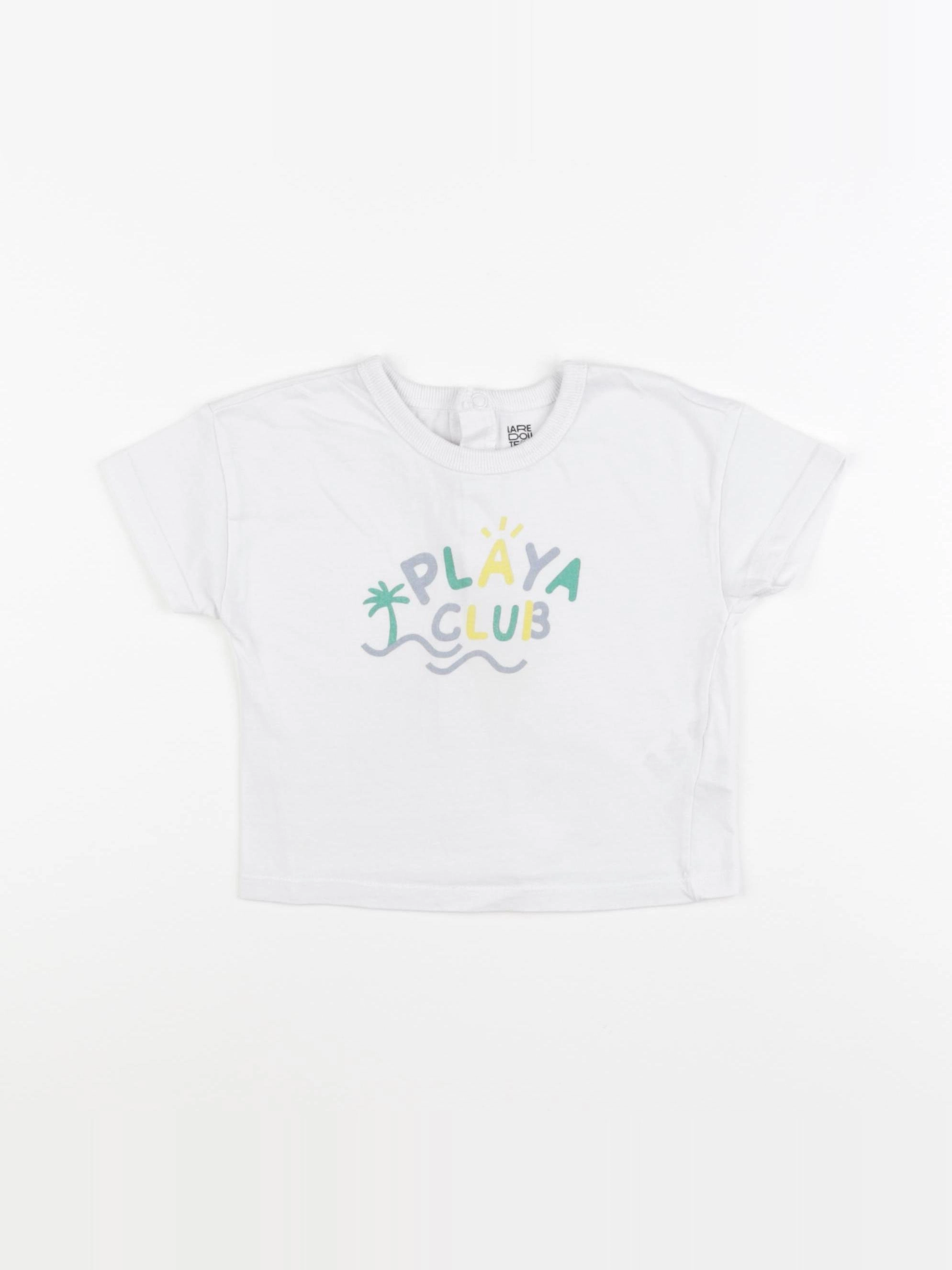 La Redoute - tee-shirt blanc - 12 mois
