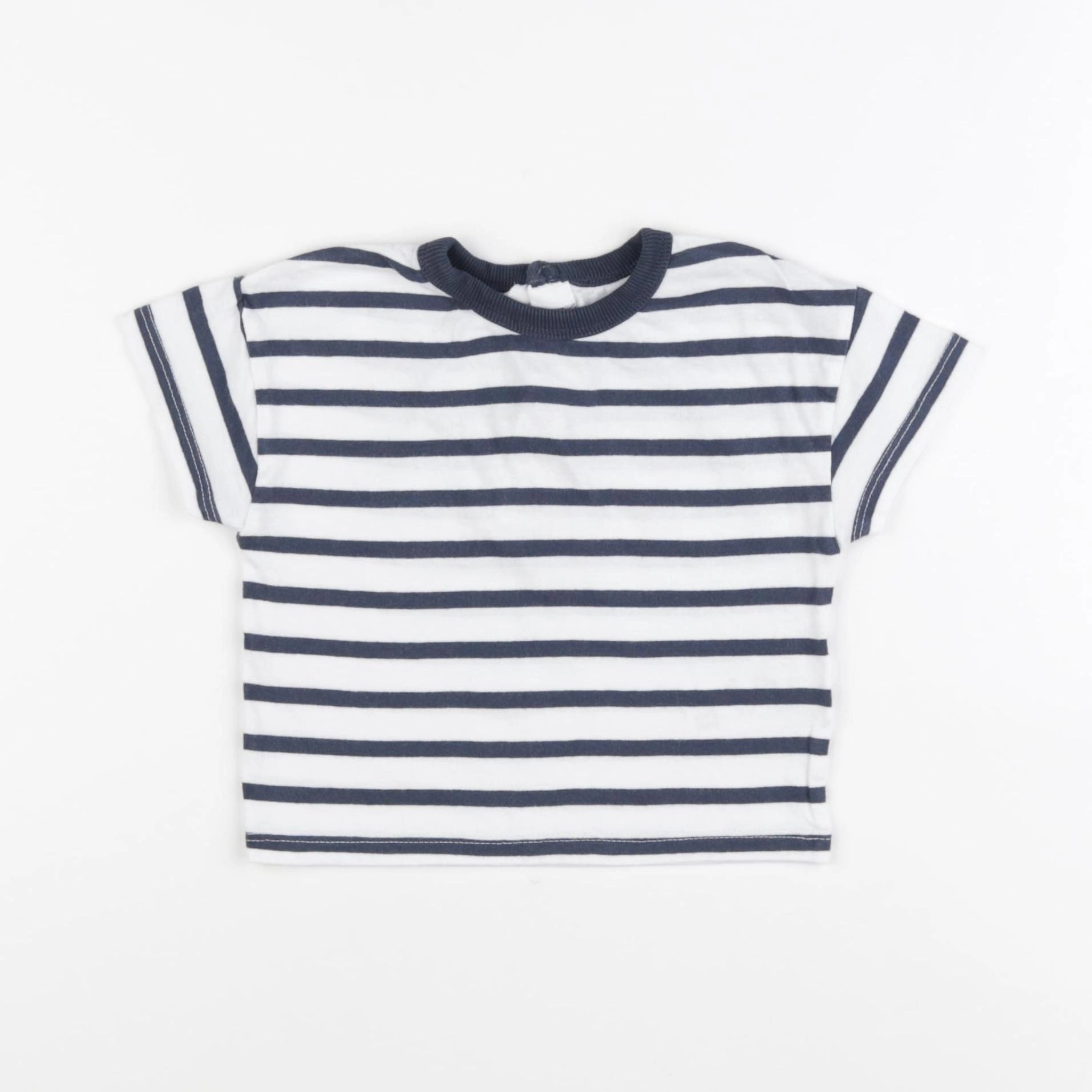 La Redoute - tee-shirt bleu - 12 mois