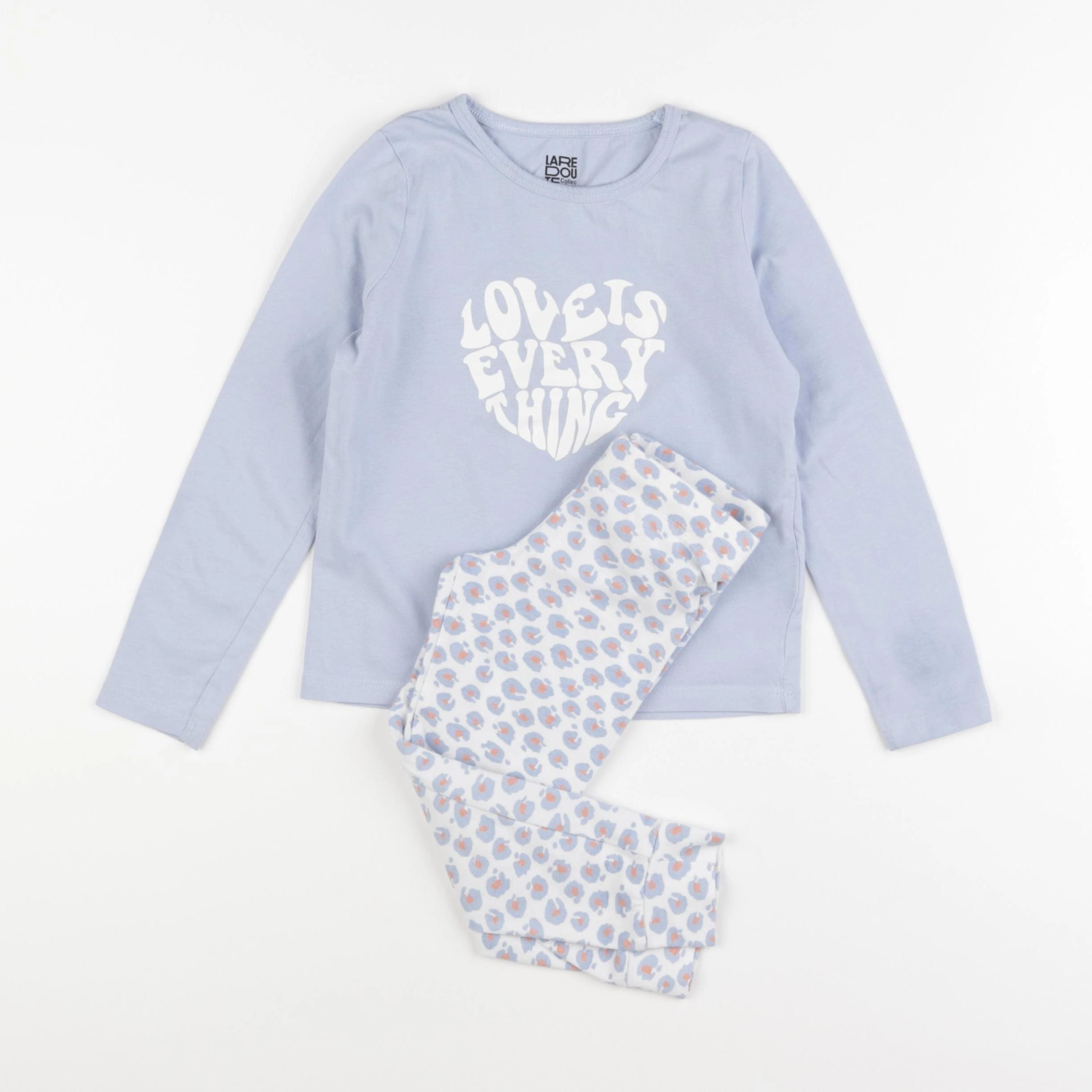 La Redoute - pyjama coton bleu - 4 ans