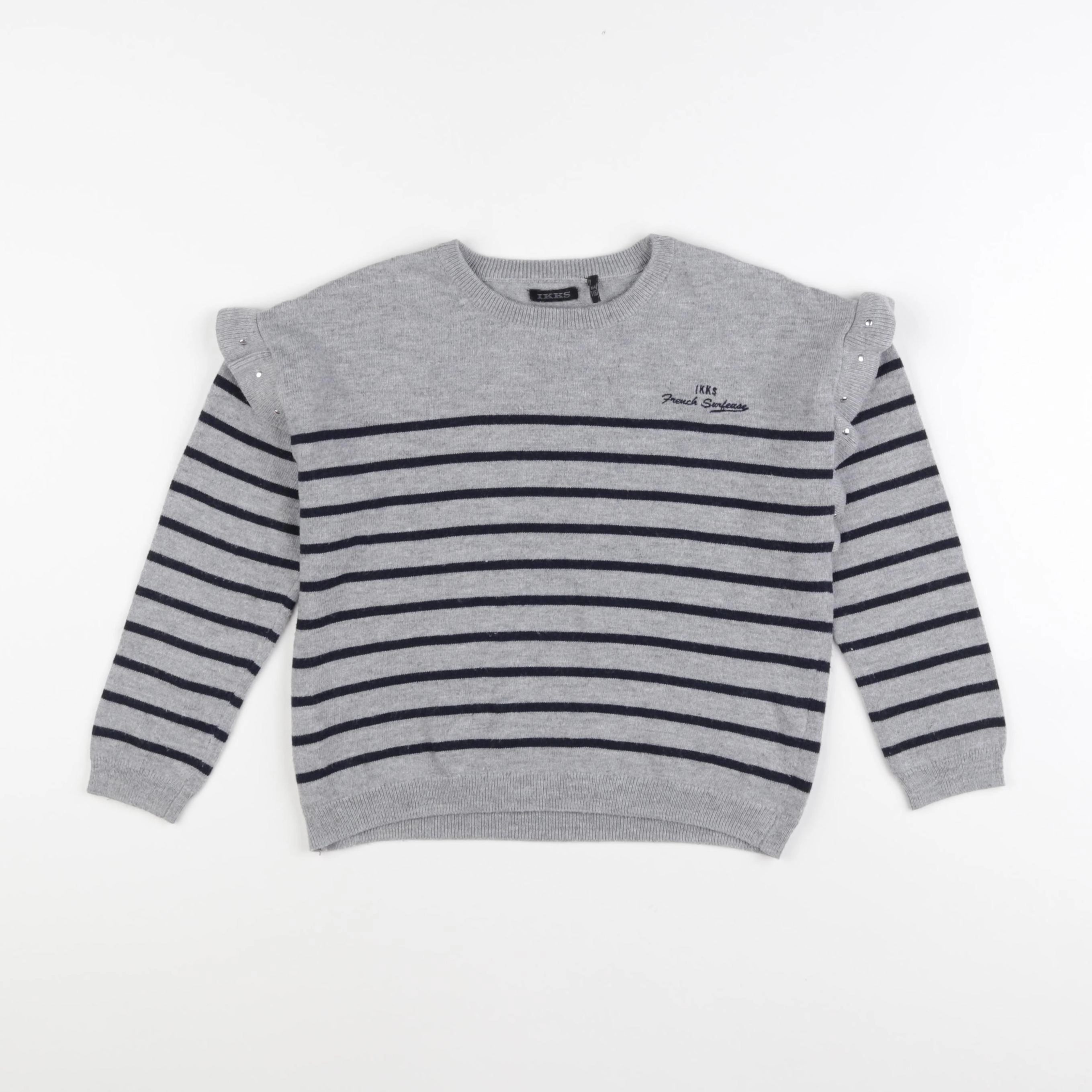 IKKS - pull gris - 6 ans