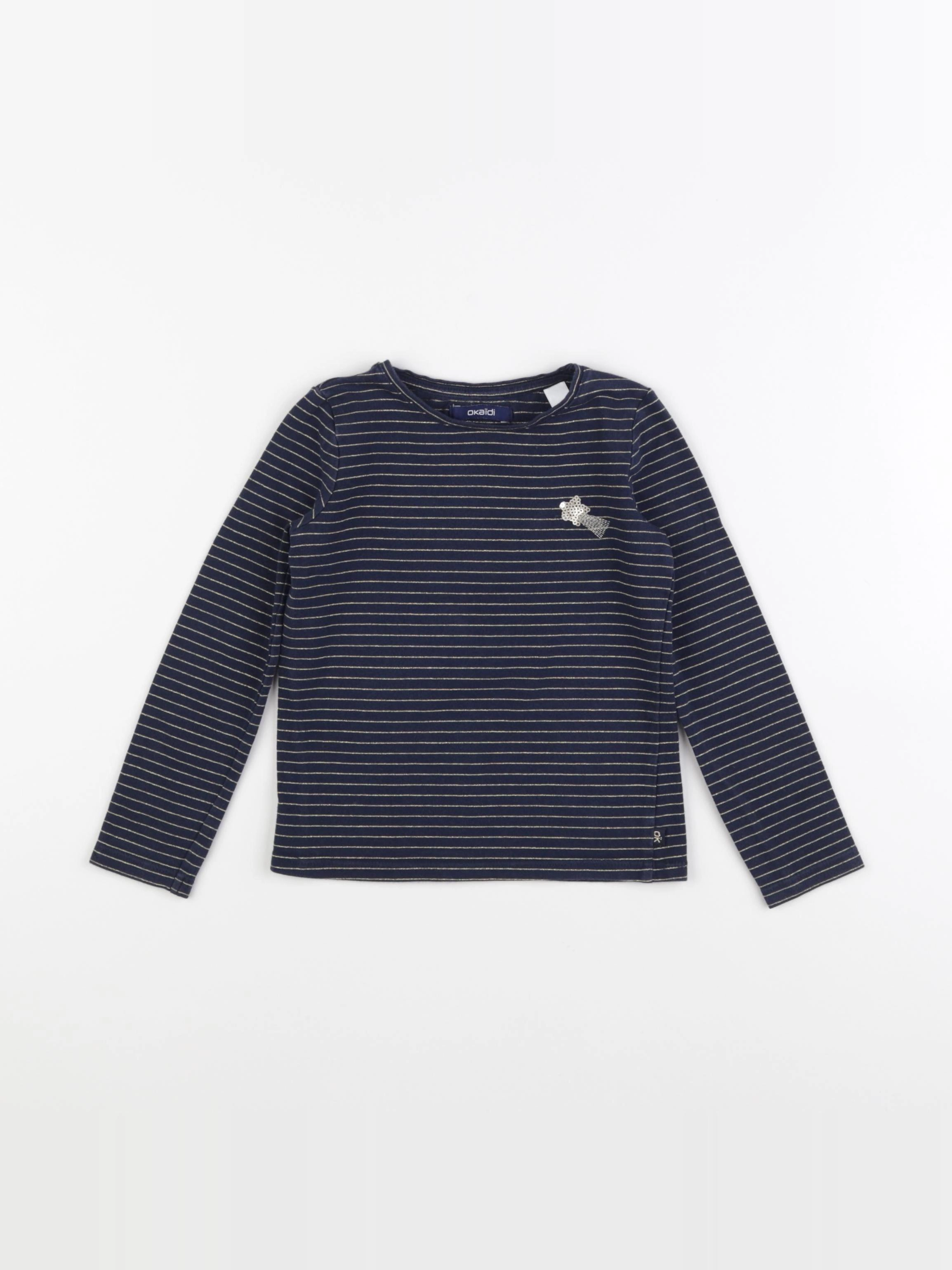 Okaidi - tee-shirt bleu - 3 ans
