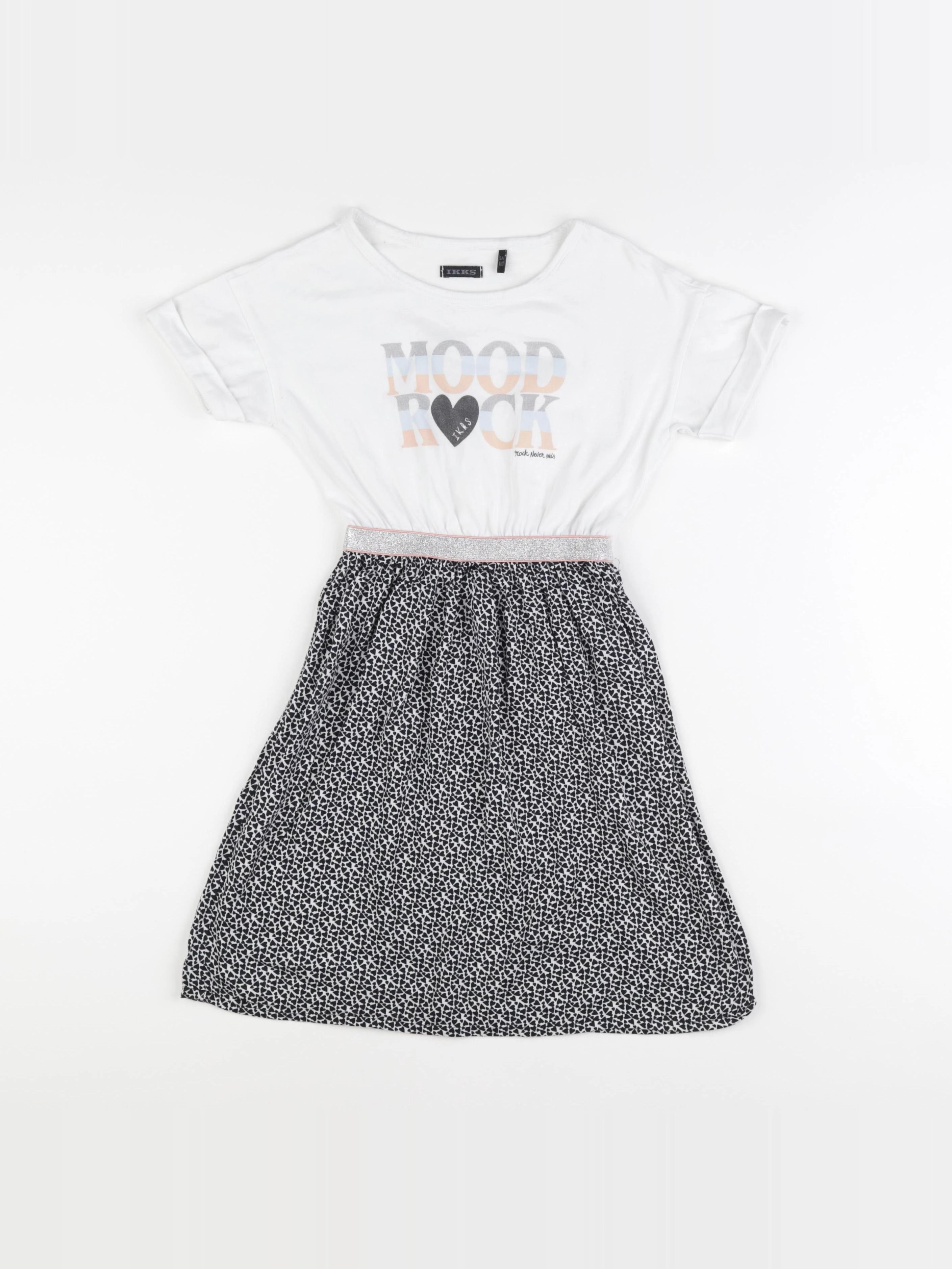 IKKS - robe blanc - 5 ans