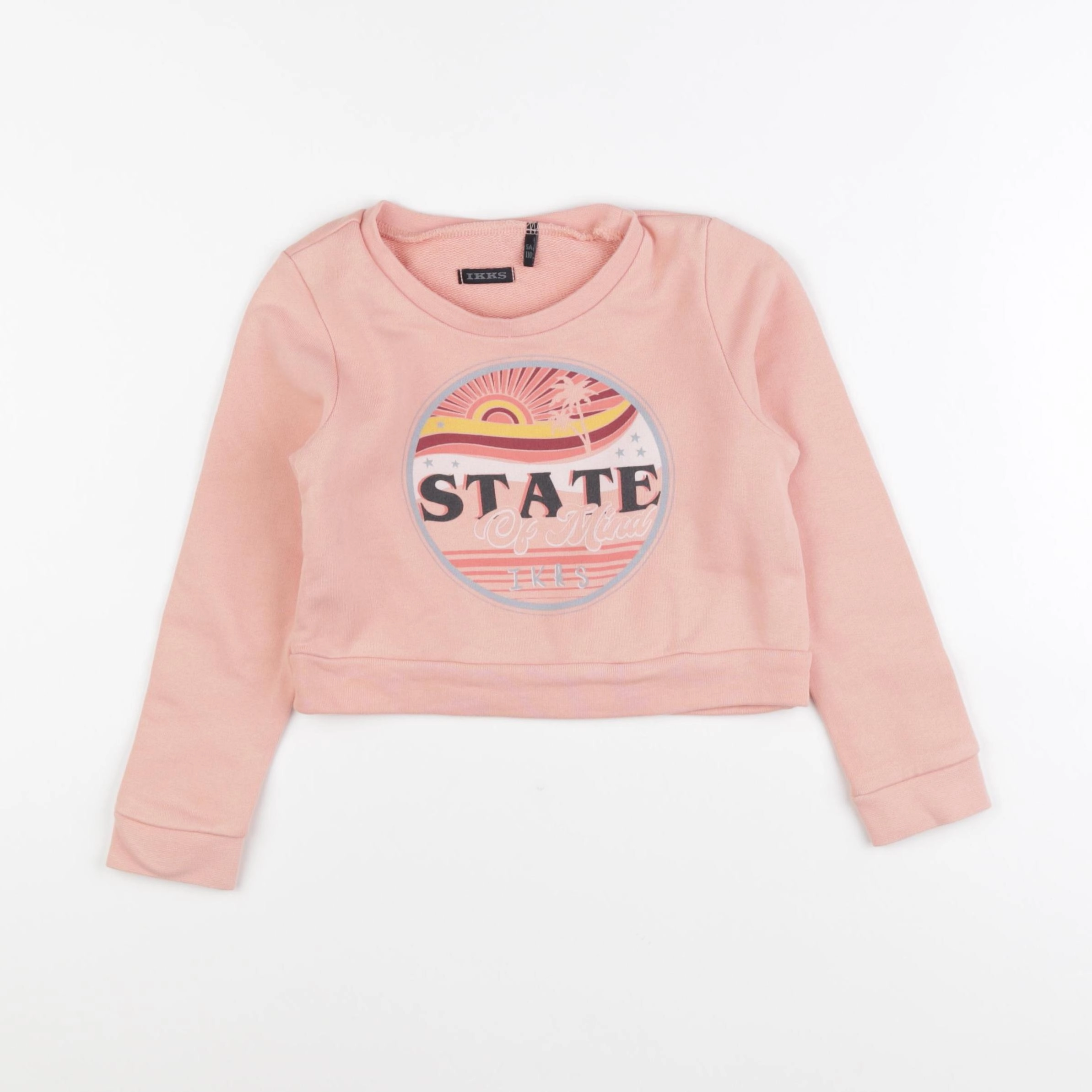 IKKS - sweat rose - 5 ans