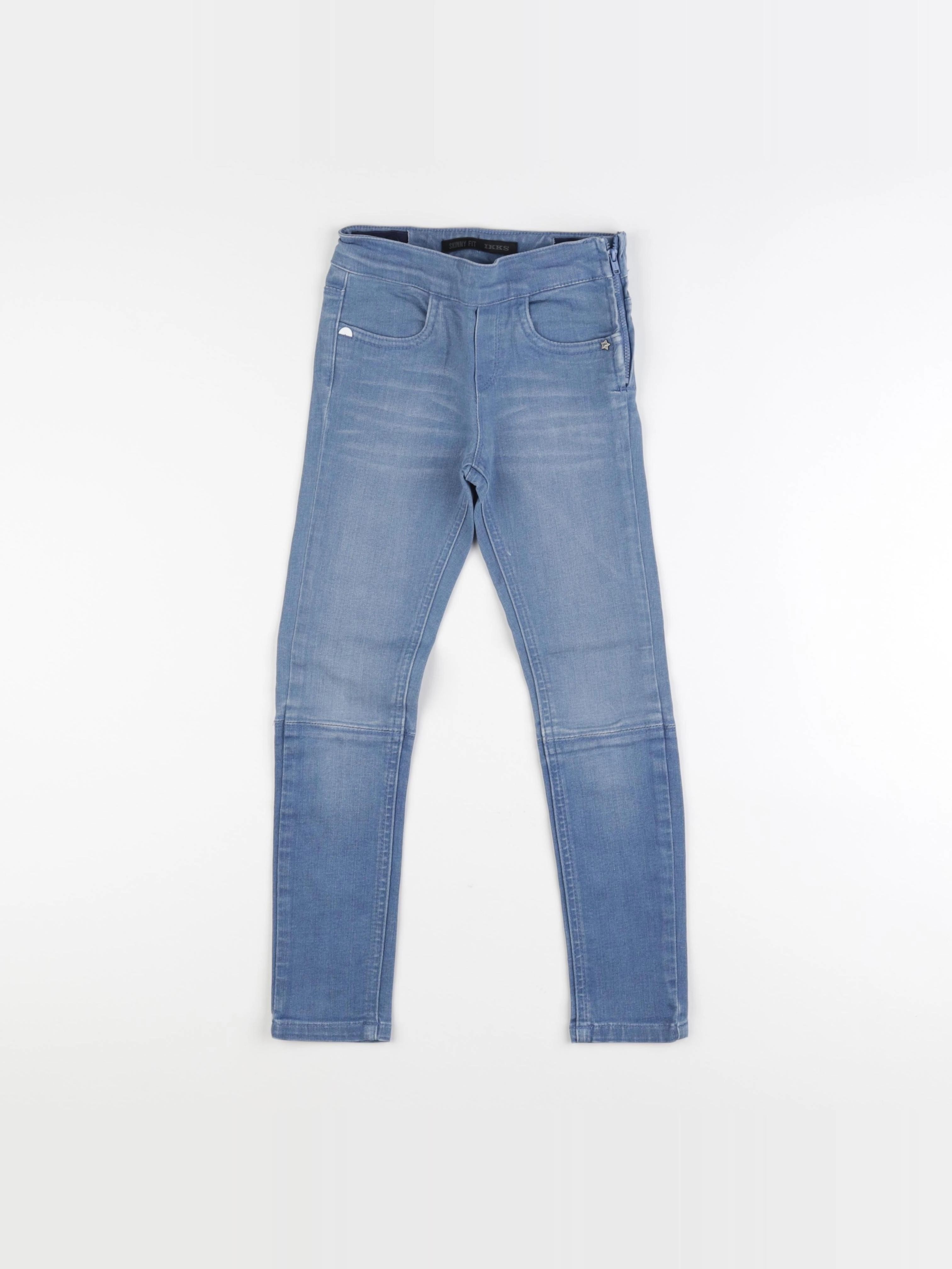 IKKS - pantalon bleu - 7 ans