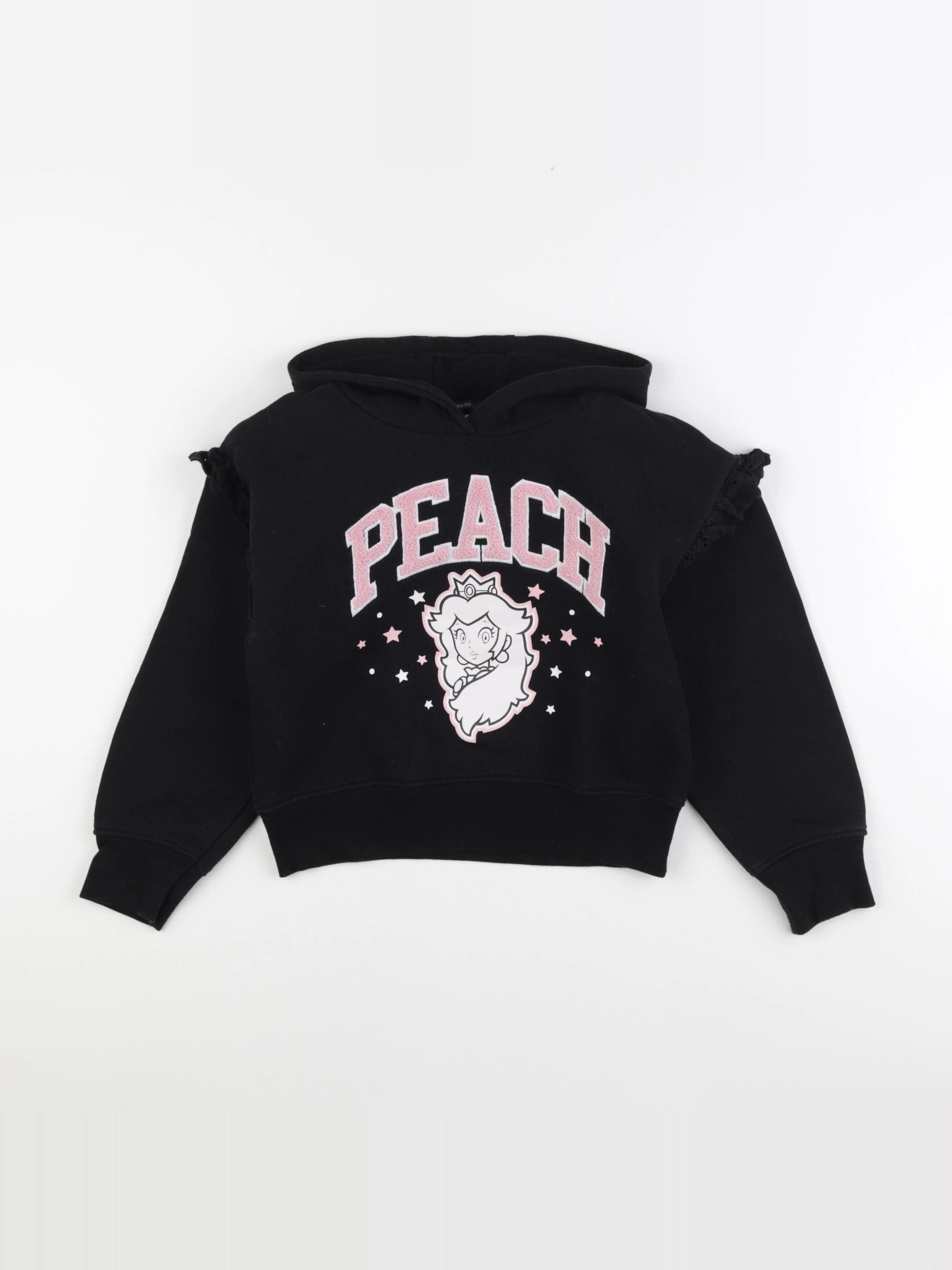 IKKS - sweat noir - 8 ans