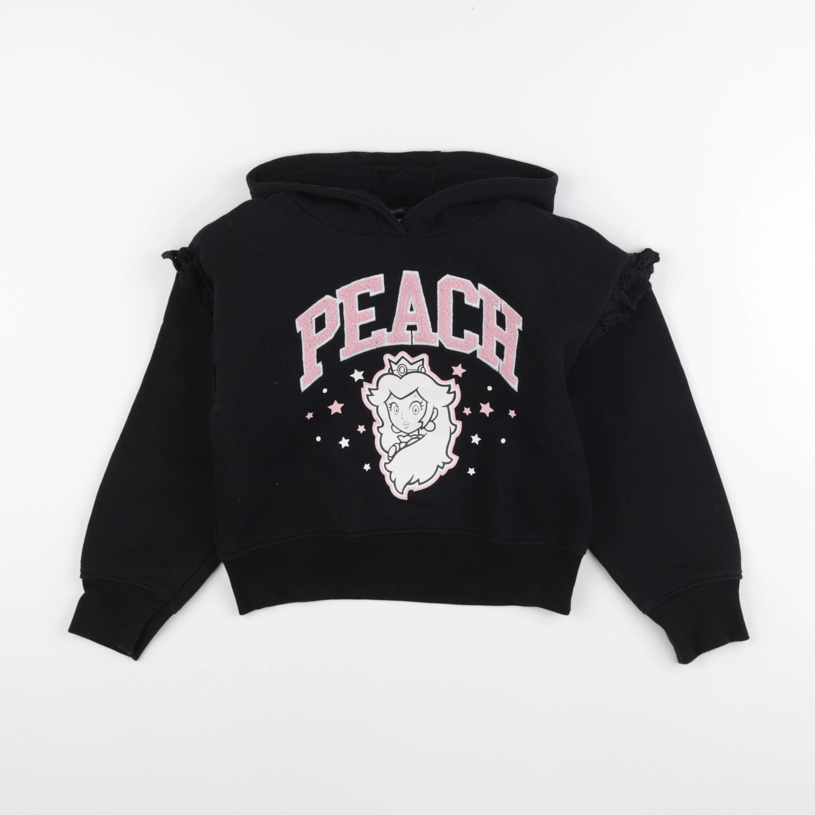IKKS - sweat noir - 8 ans