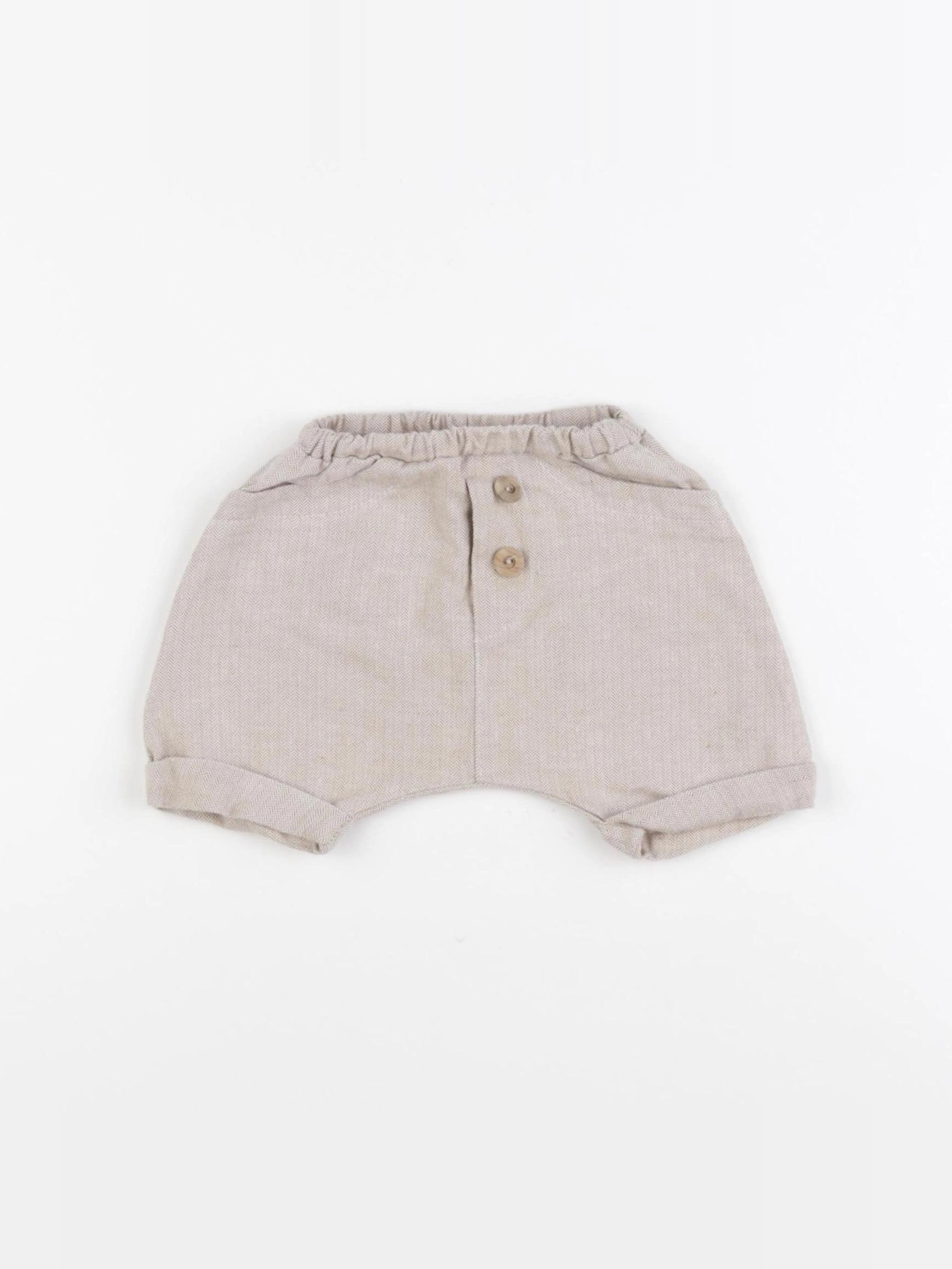 1+ In the family - bloomer beige - 6 mois