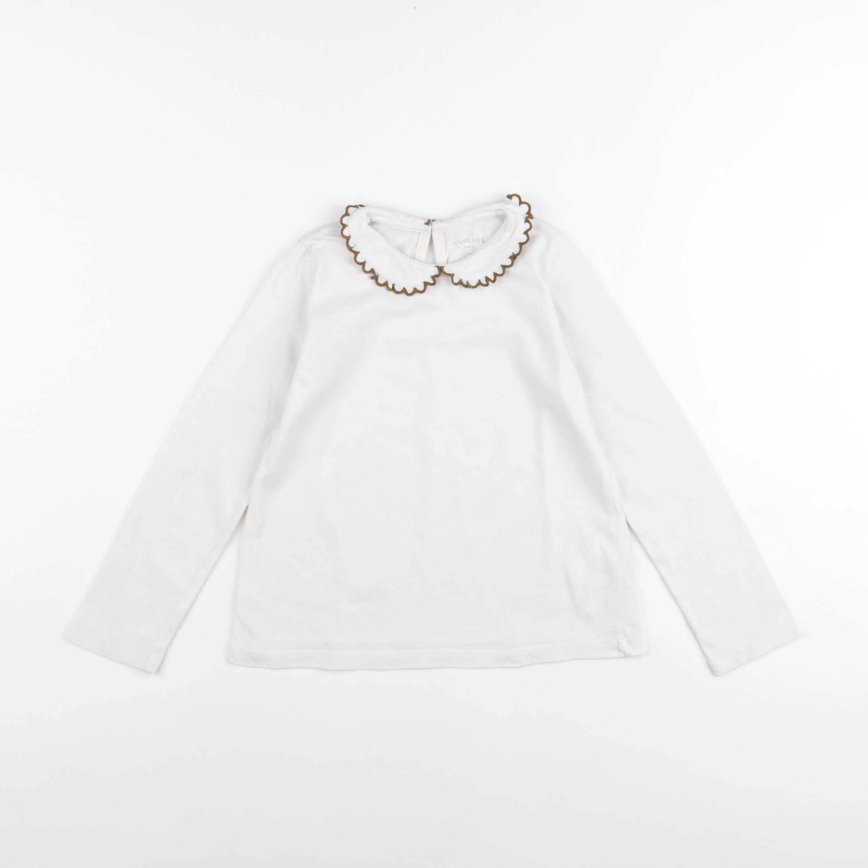 Cyrillus - tee-shirt blanc - 6 ans