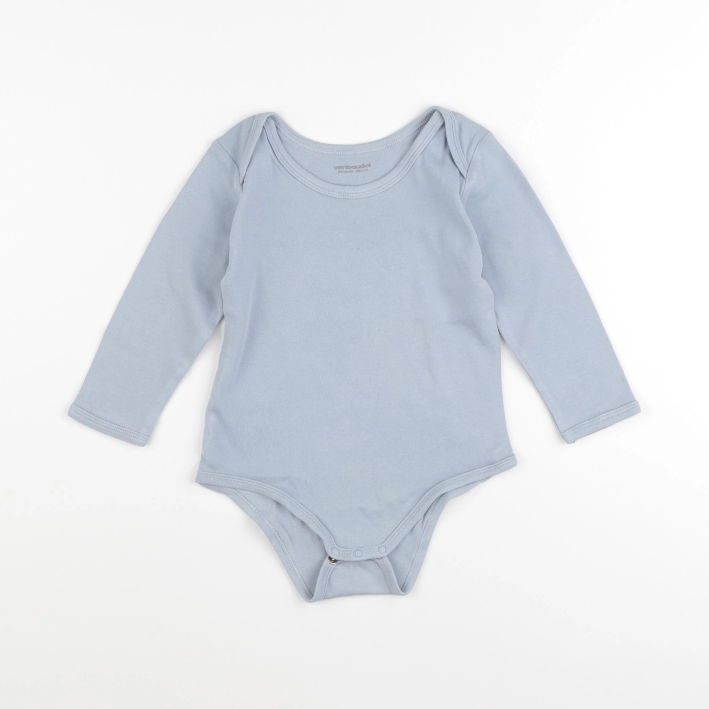 Vertbaudet - body bleu - 24 mois