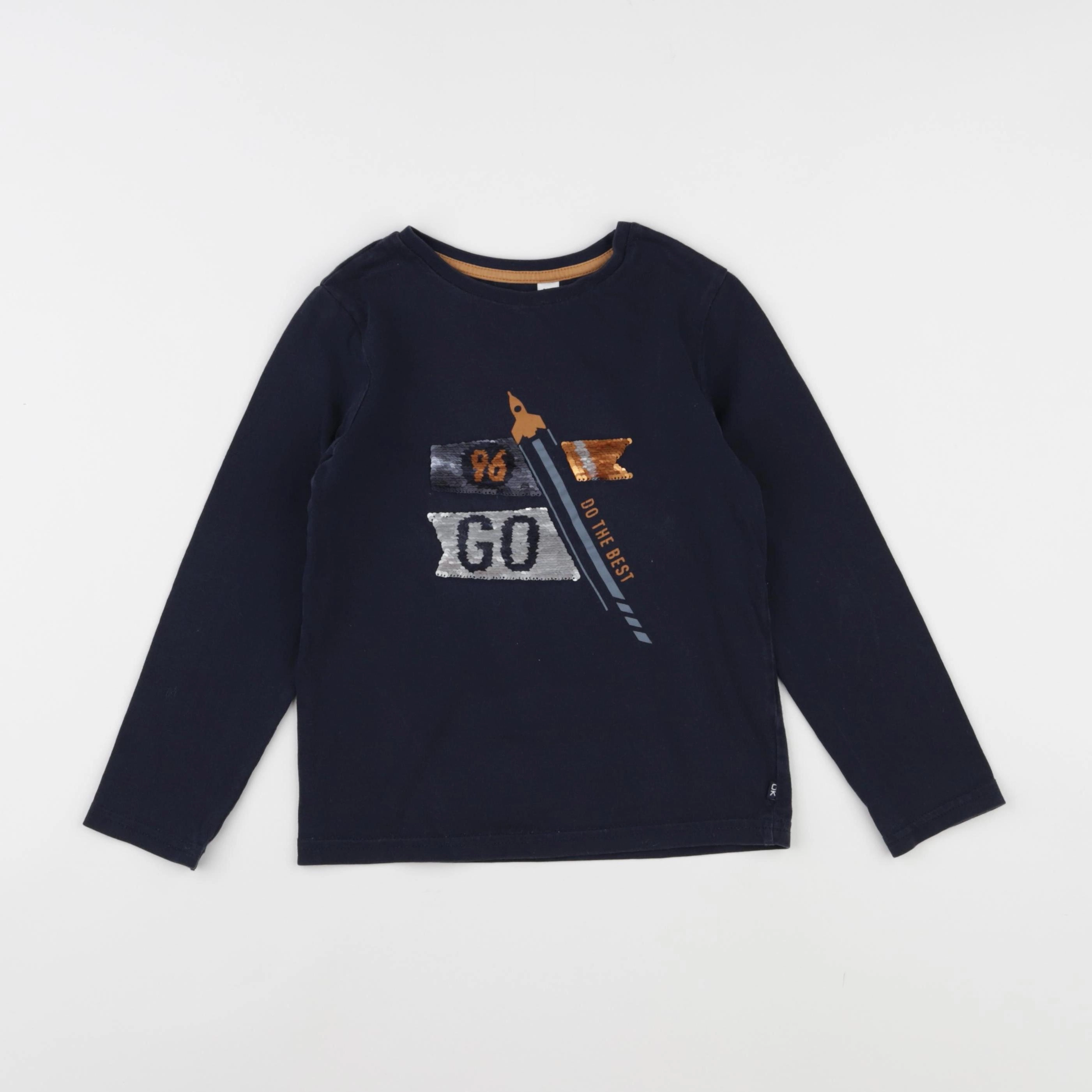 Okaidi - tee-shirt bleu - 5 ans