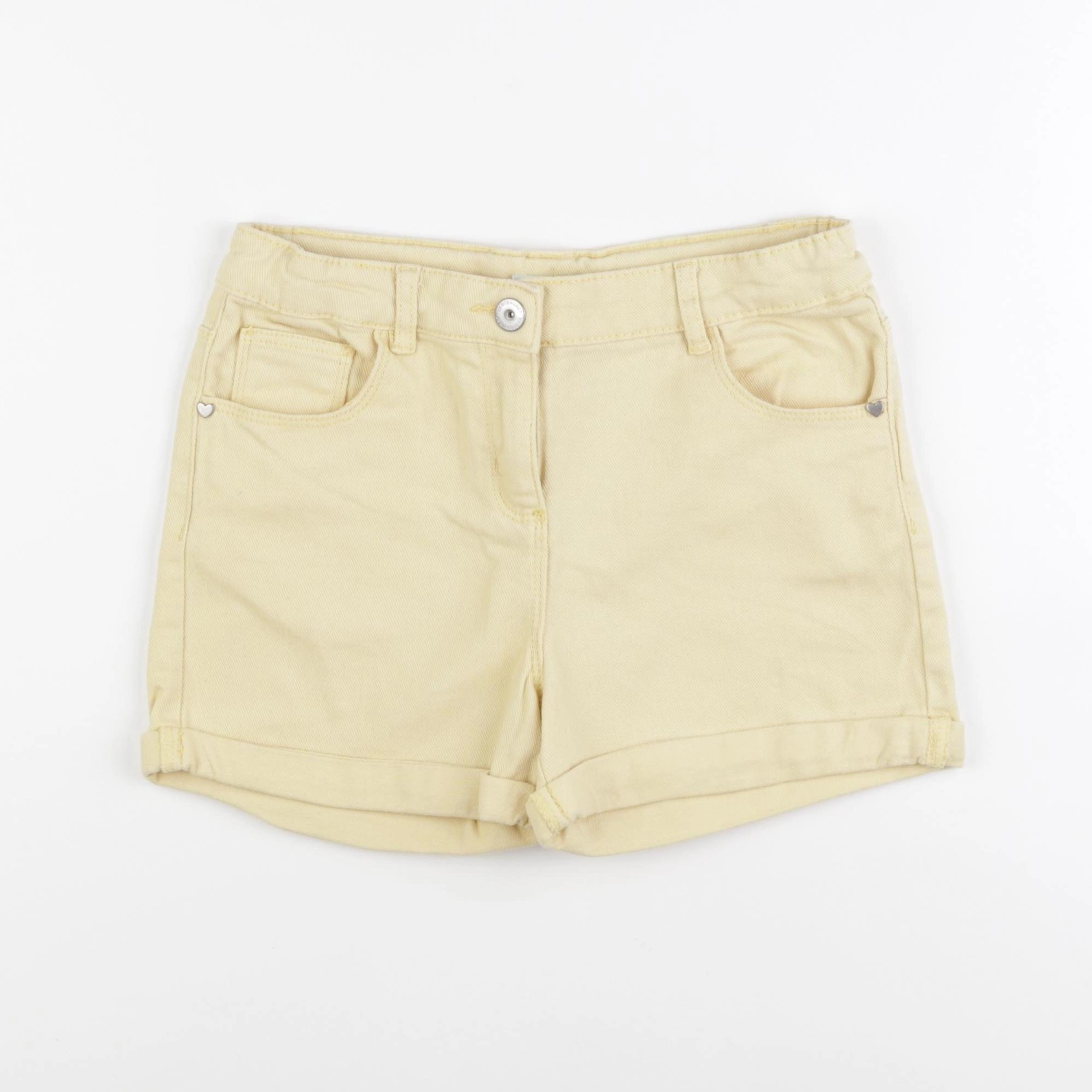 Vertbaudet - short jaune - 10 ans