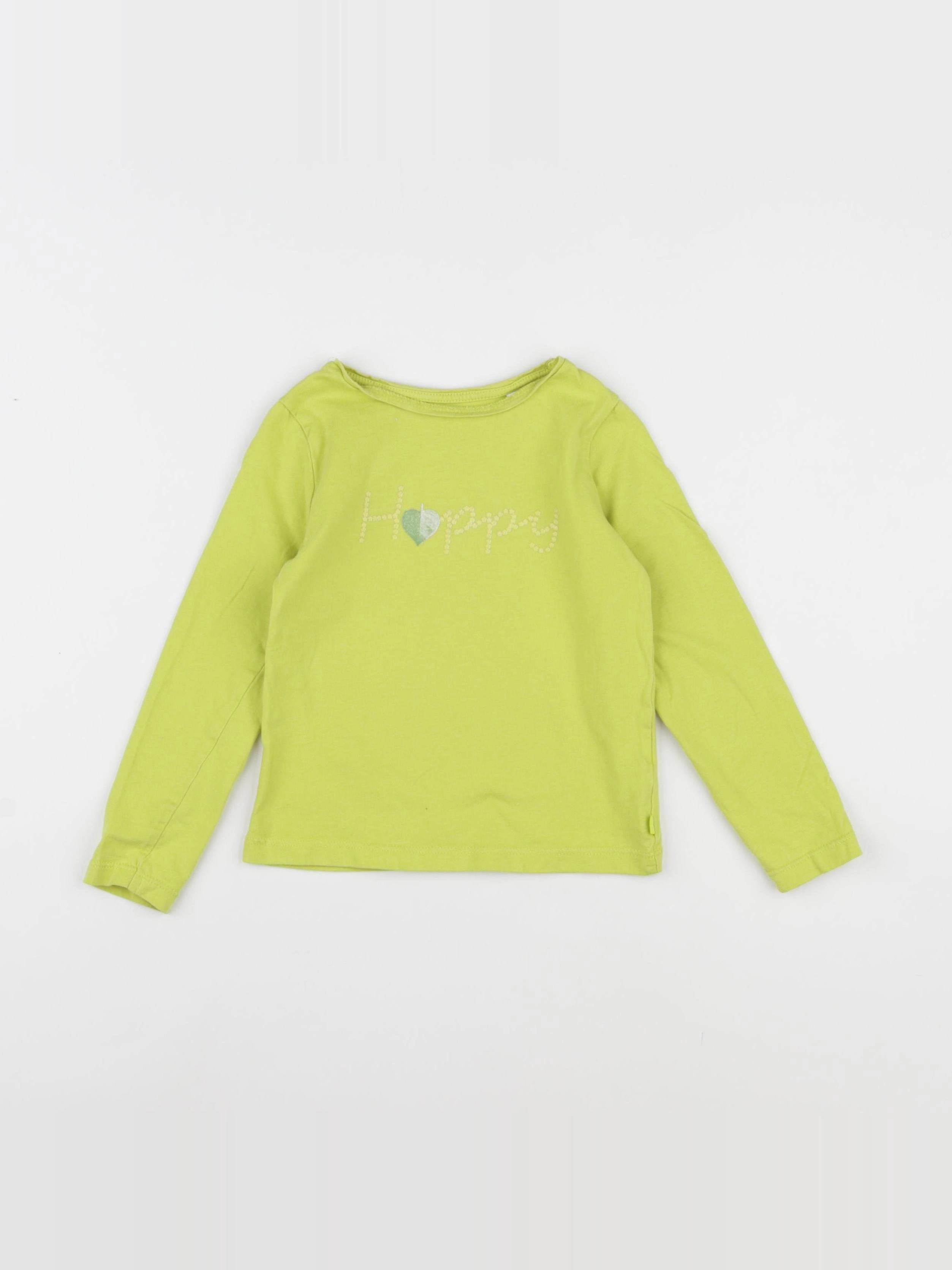 Okaidi - tee-shirt jaune - 3 ans