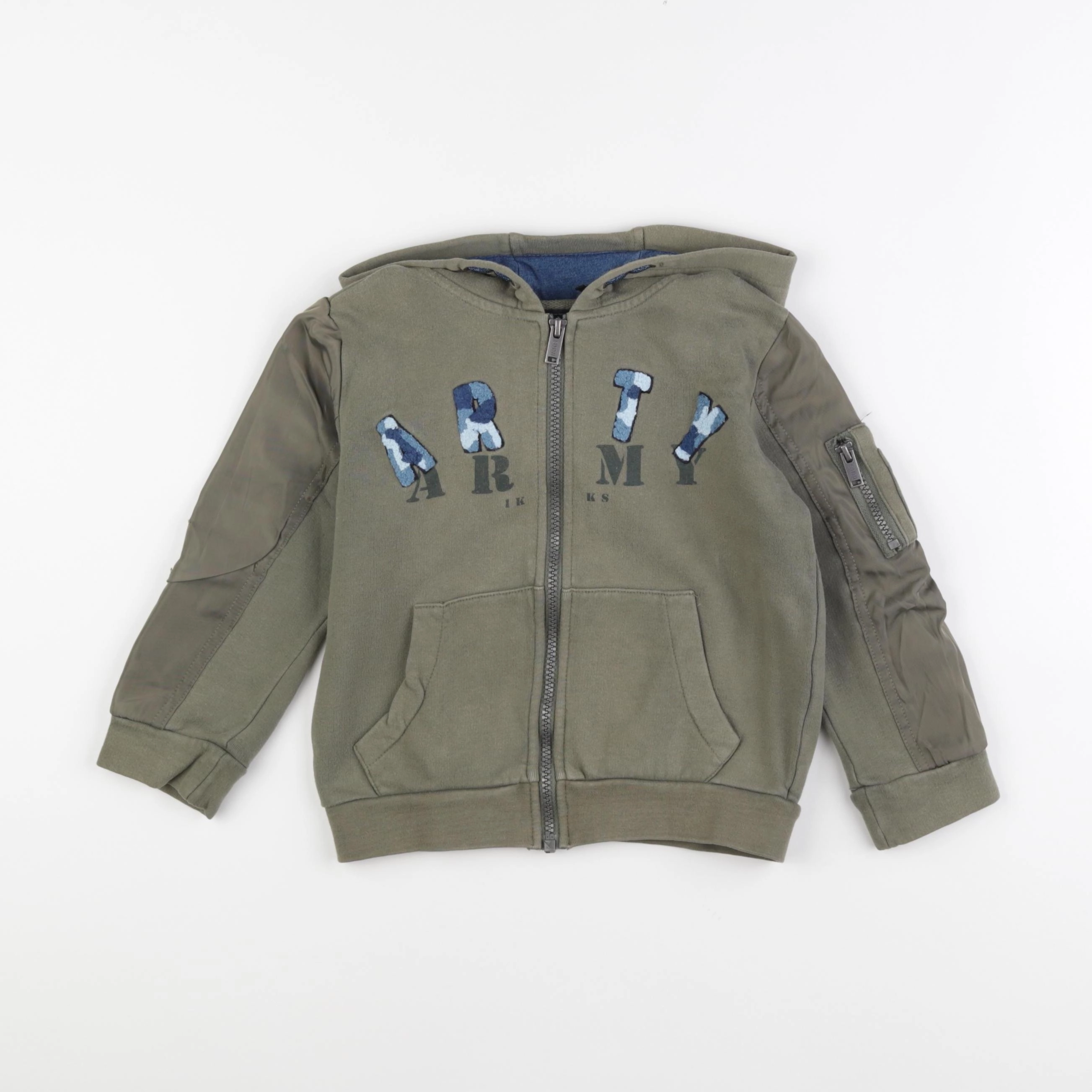 IKKS - sweat vert - 4 ans