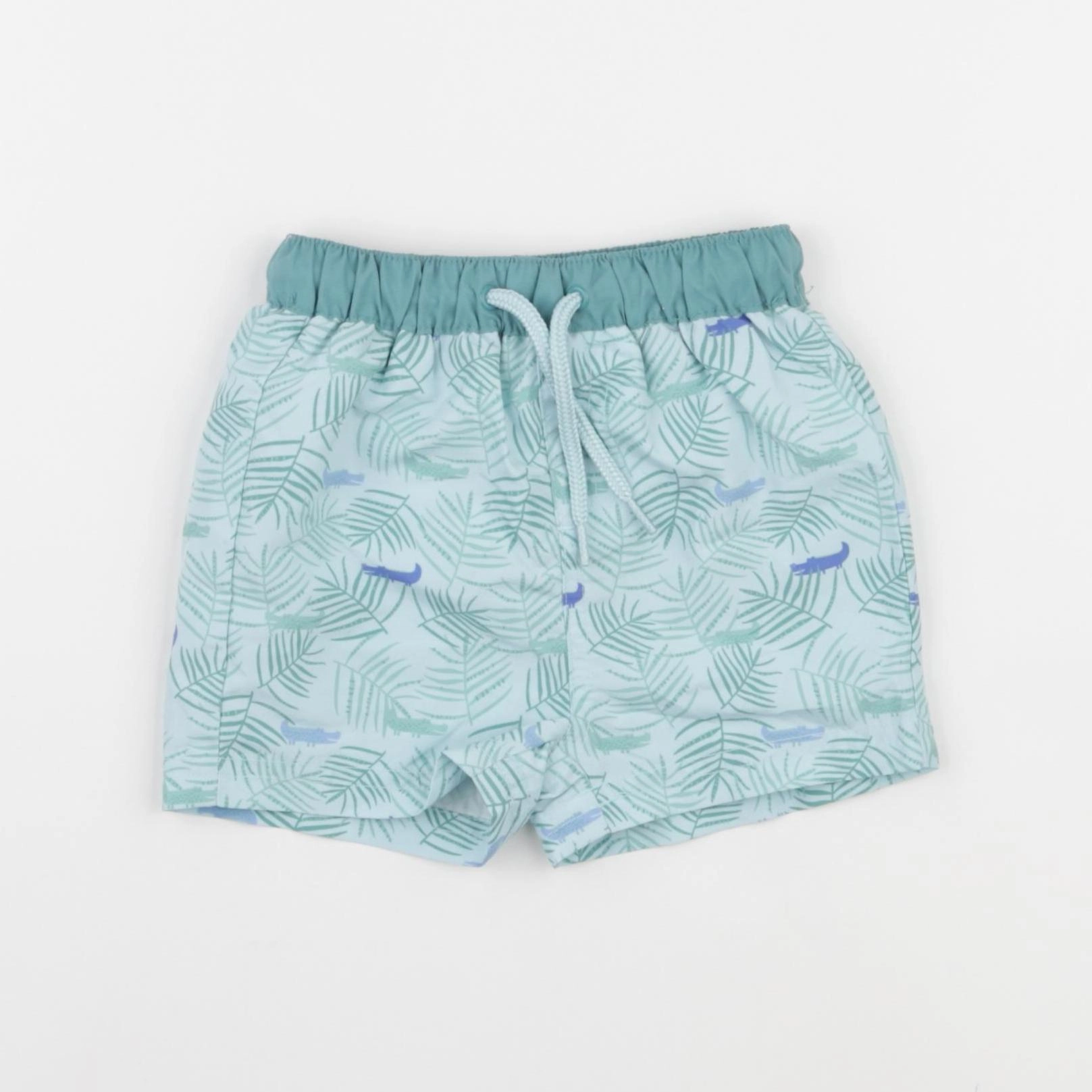 Vertbaudet - maillot de bain bleu - 6 mois