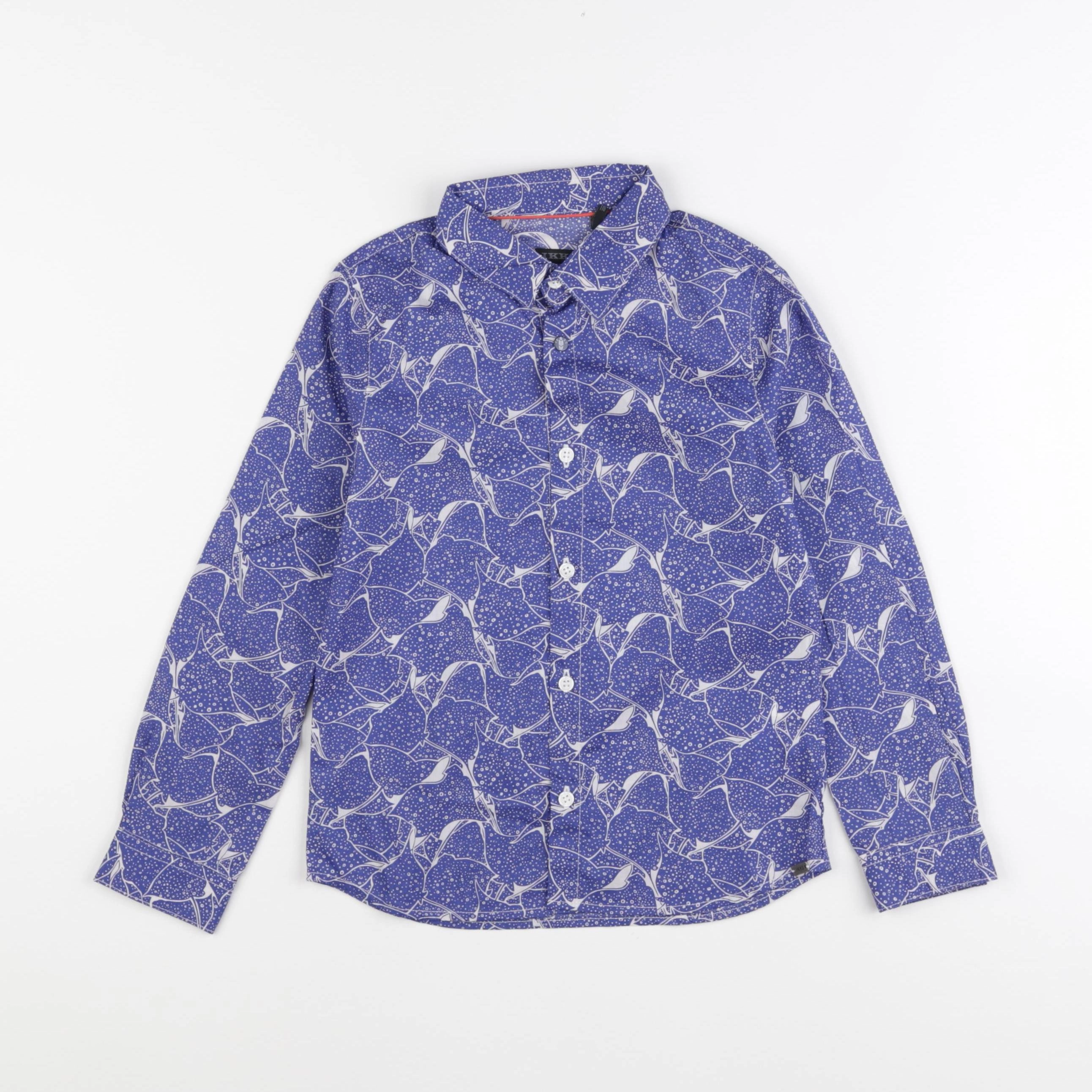 IKKS - chemise bleu - 6 ans