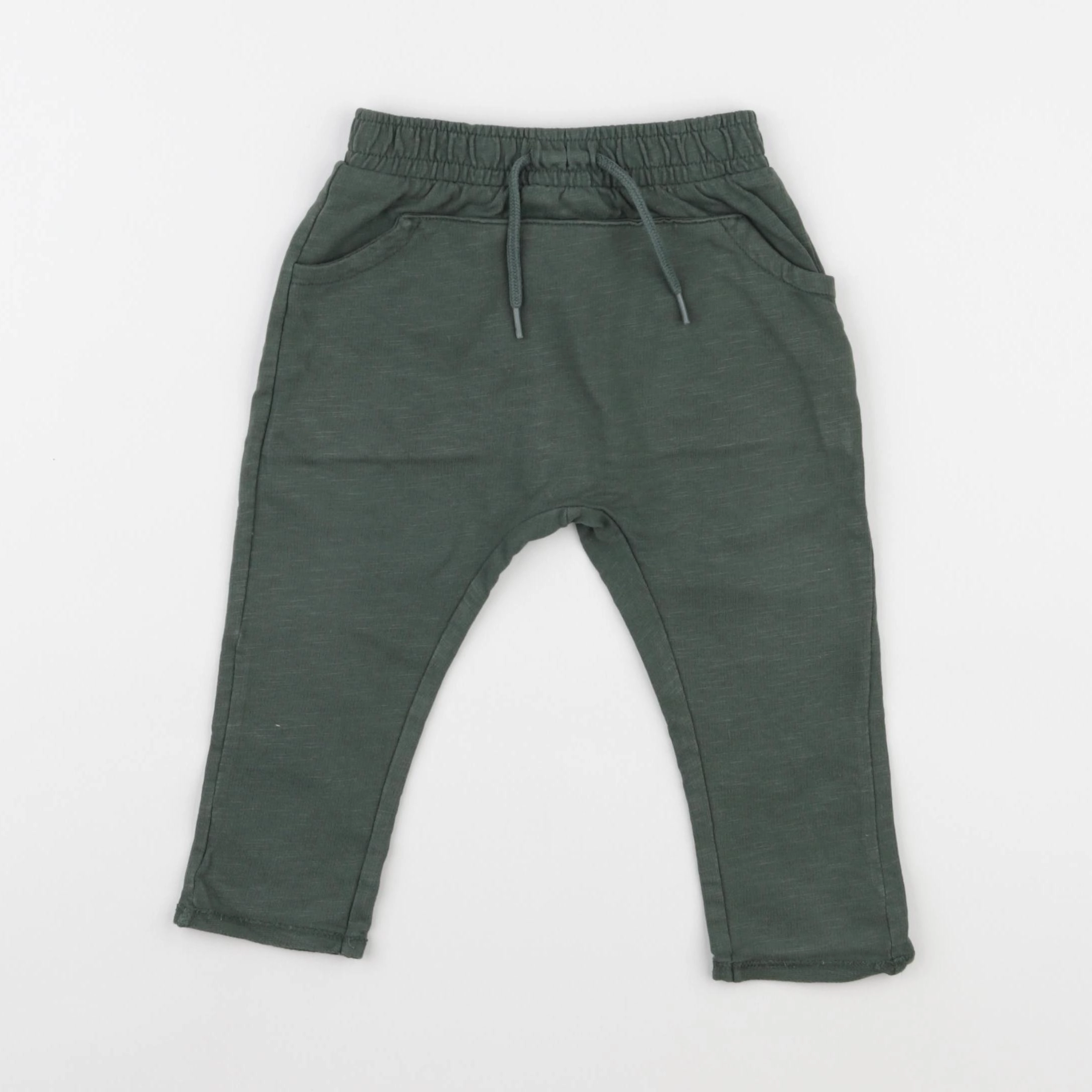 Vertbaudet - jogging vert - 12 mois