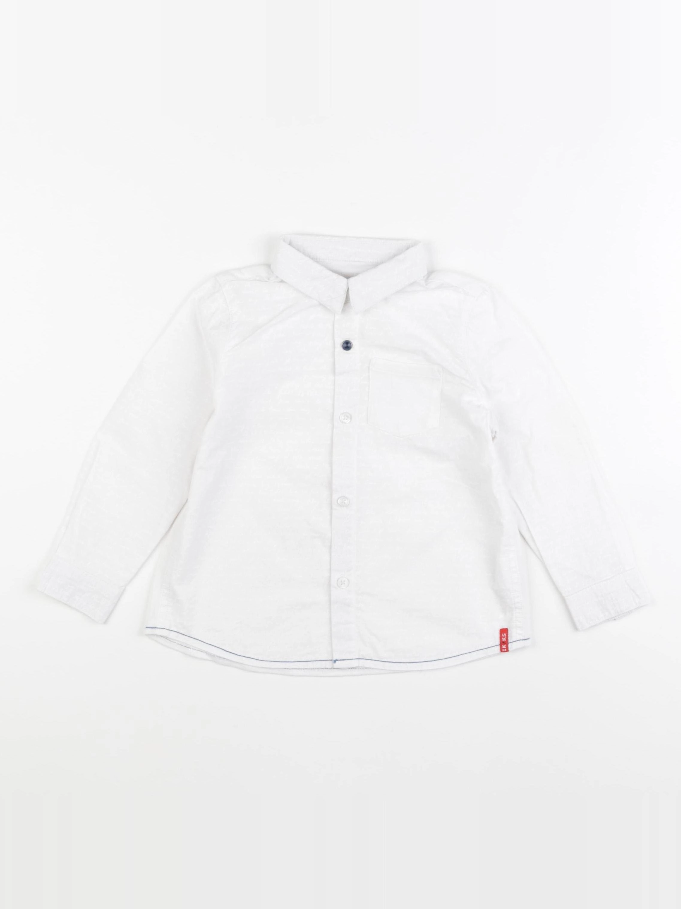 IKKS - chemise blanc - 2 ans