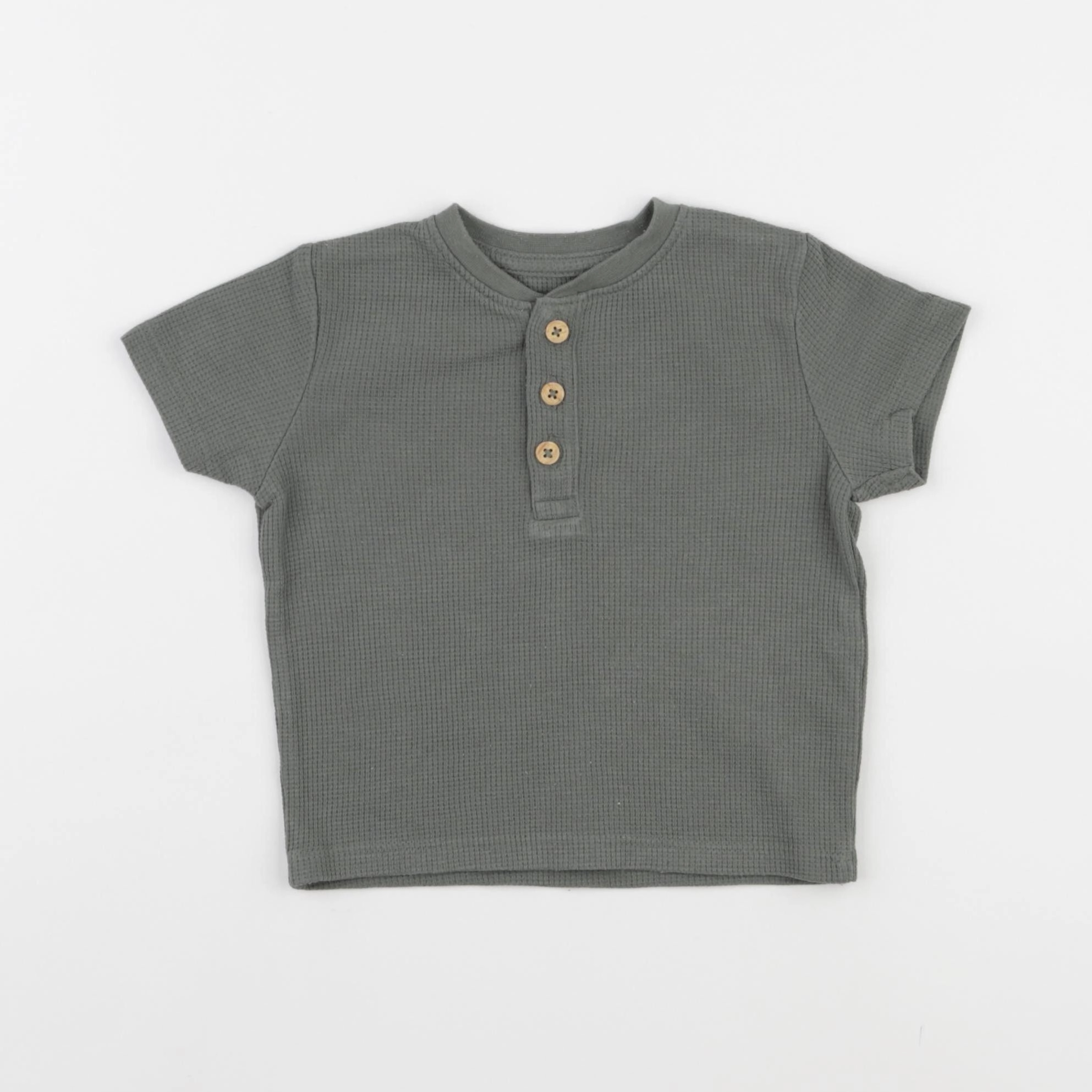Vertbaudet - tee-shirt vert - 9 mois