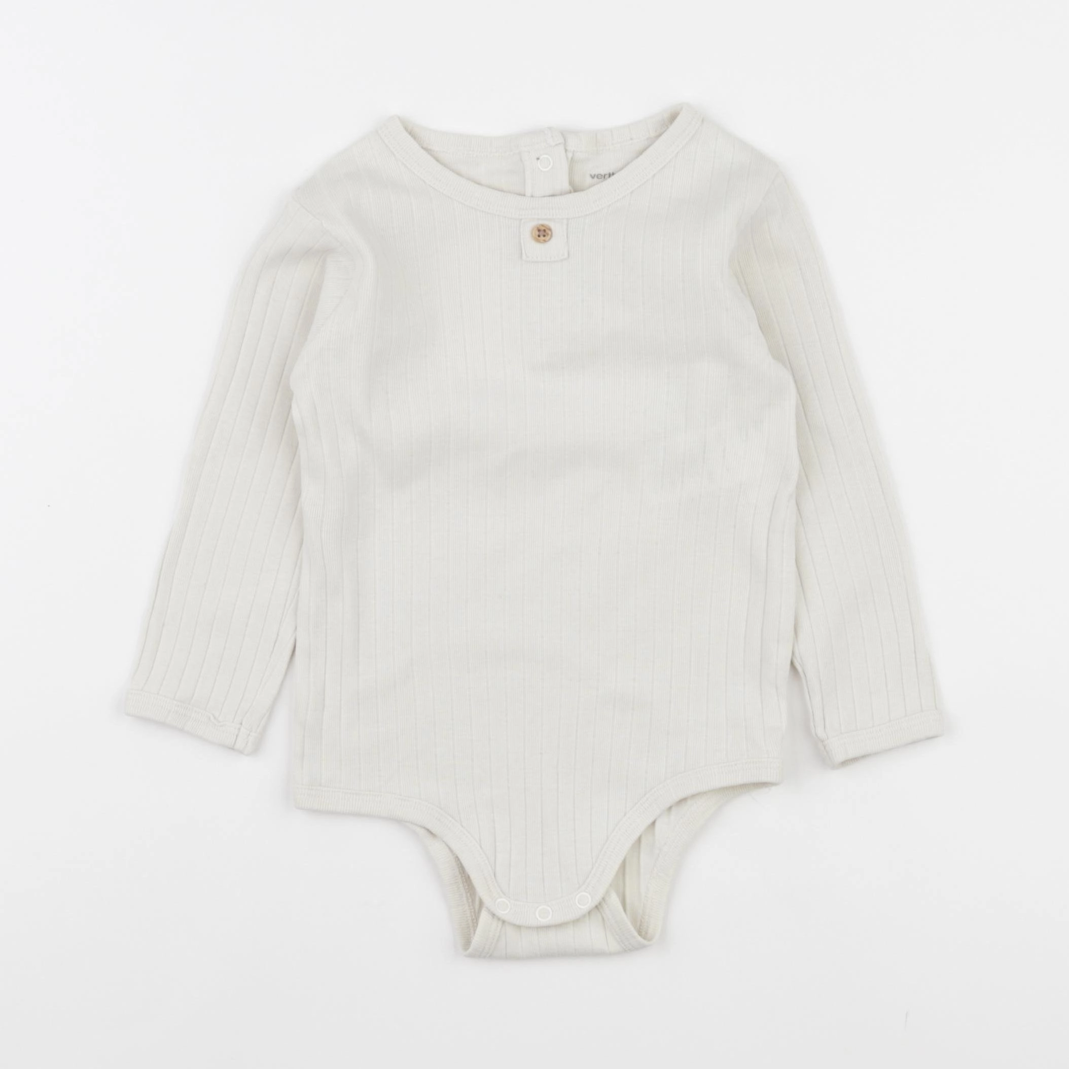 Vertbaudet - body beige - 18 mois
