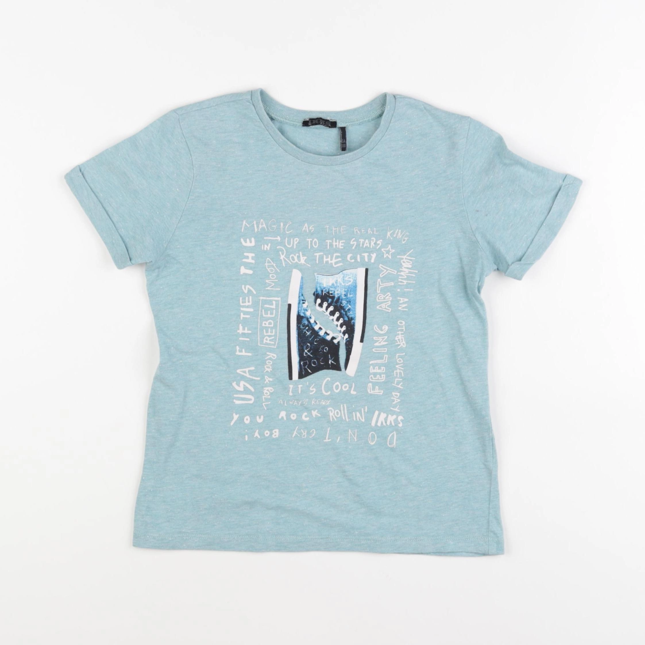 IKKS - tee-shirt vert - 5 ans