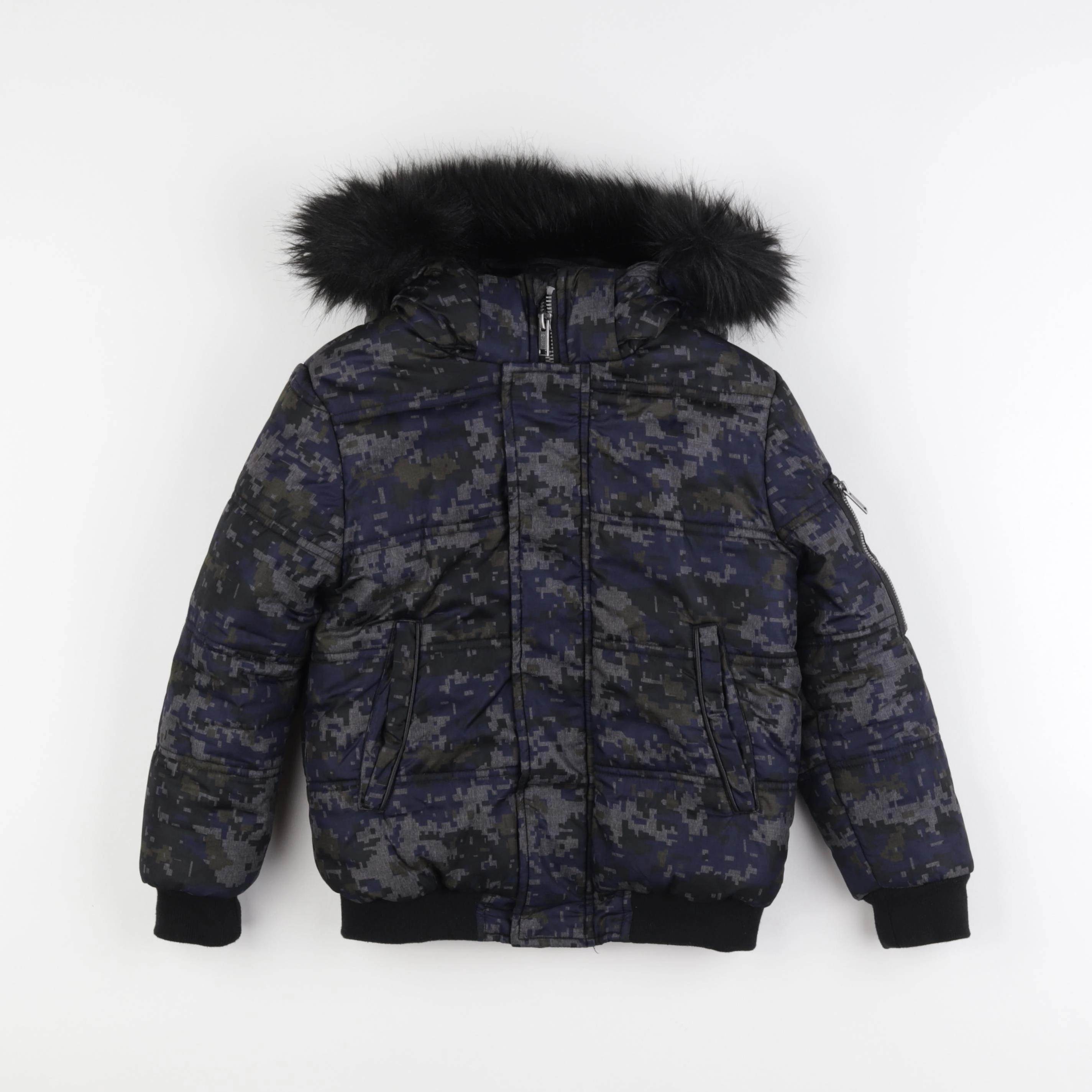 IKKS - doudoune bleu - 6 ans