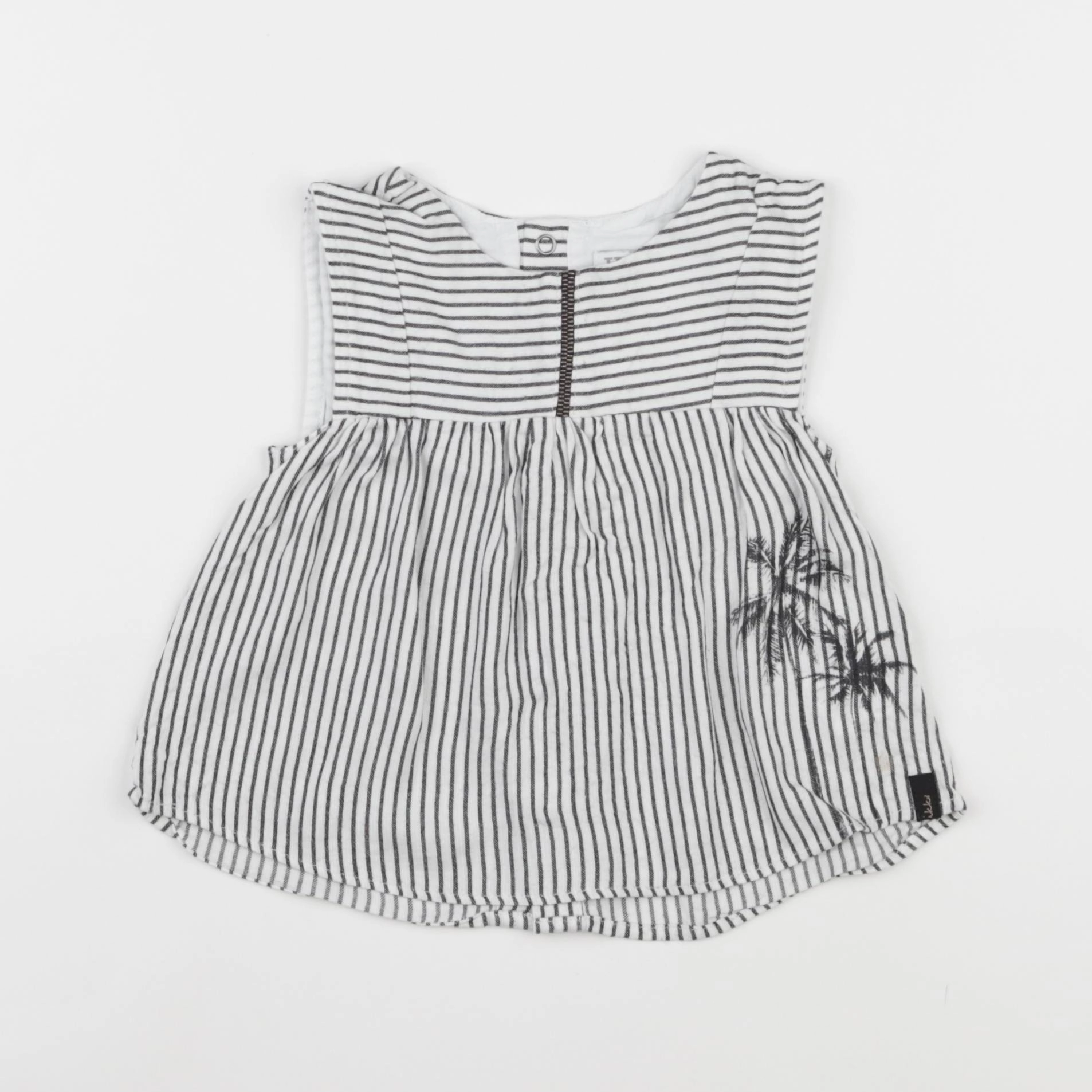 IKKS - blouse blanc - 2 ans