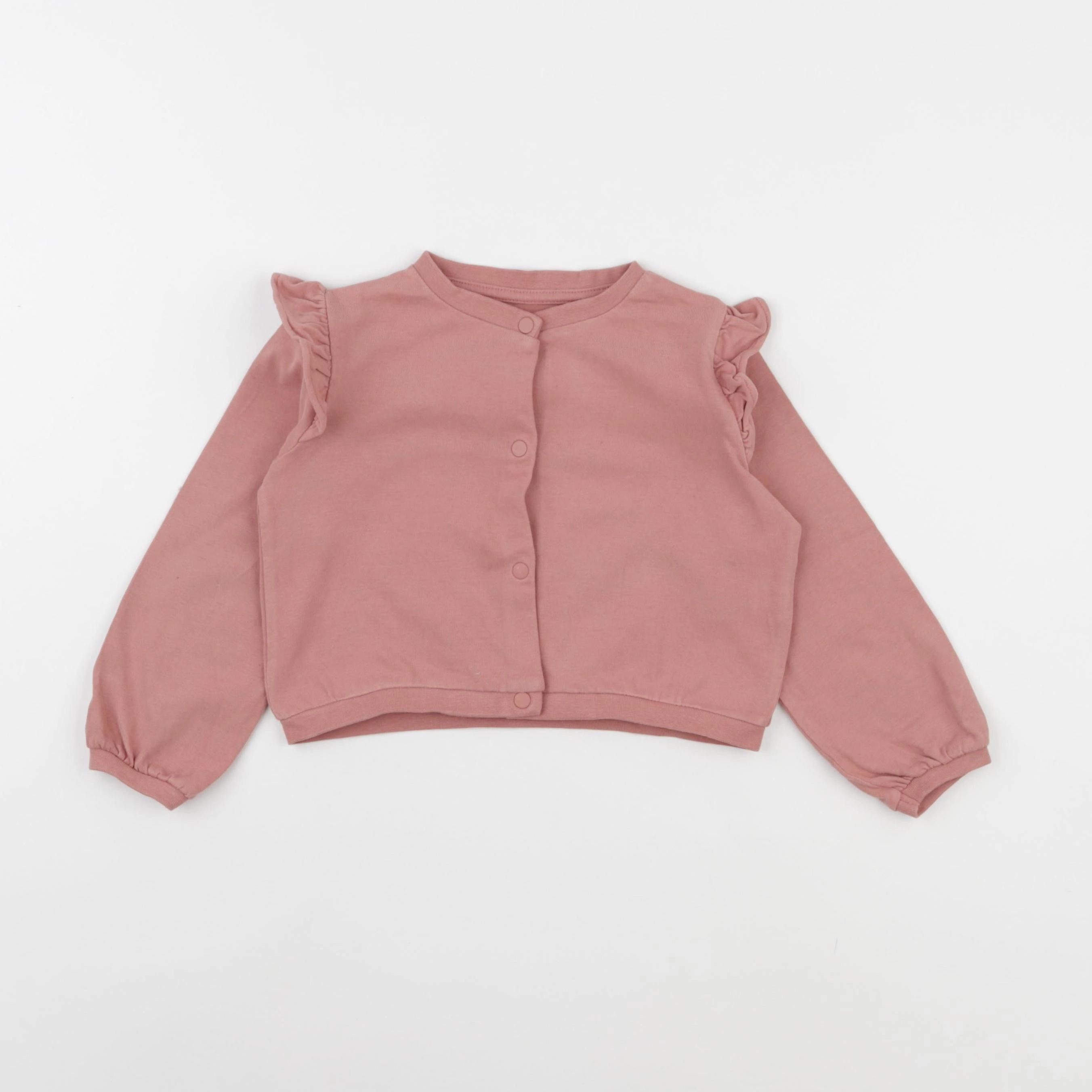Vertbaudet - sweat rose - 3 ans