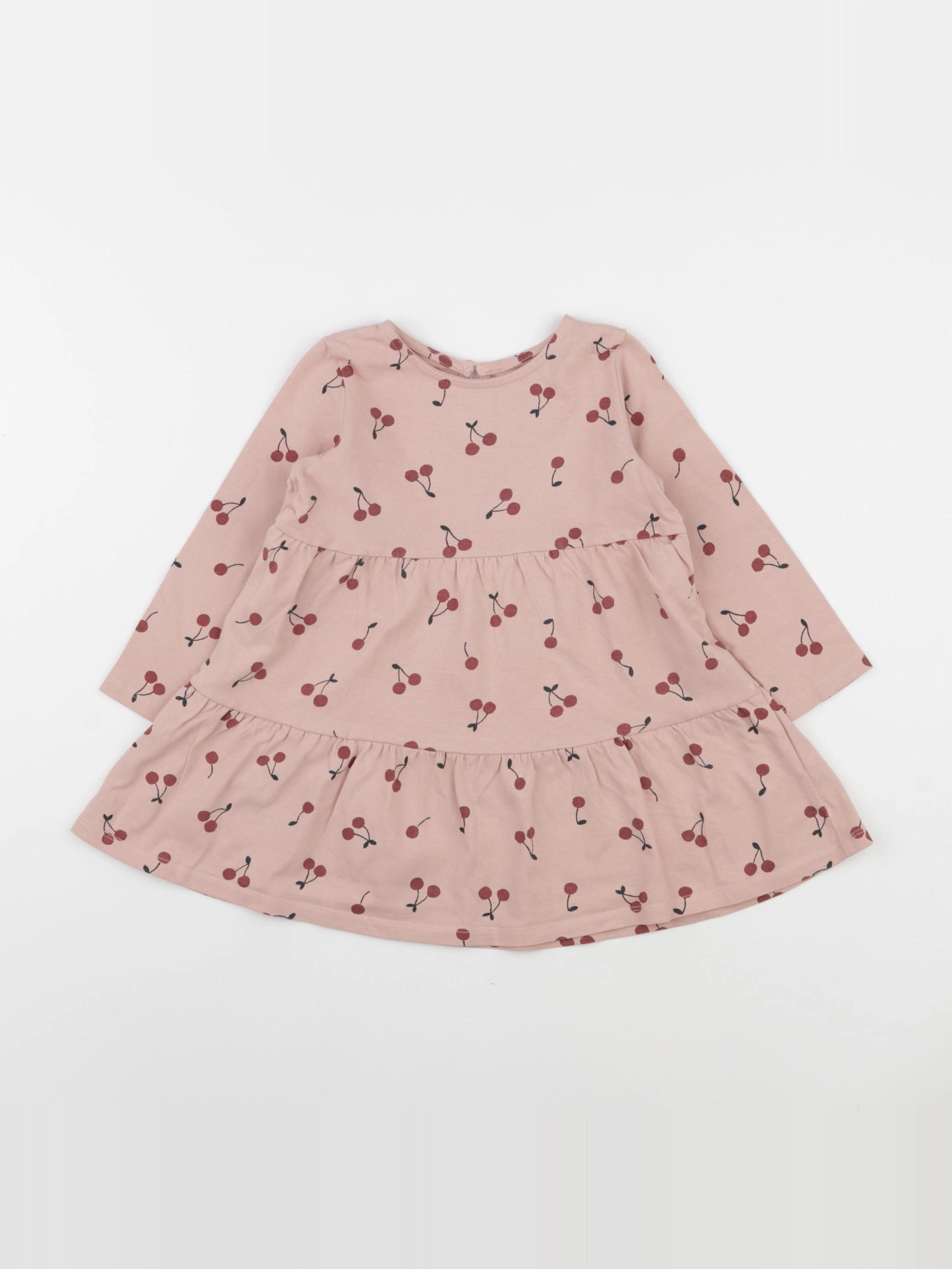 Vertbaudet - robe rose - 3 ans