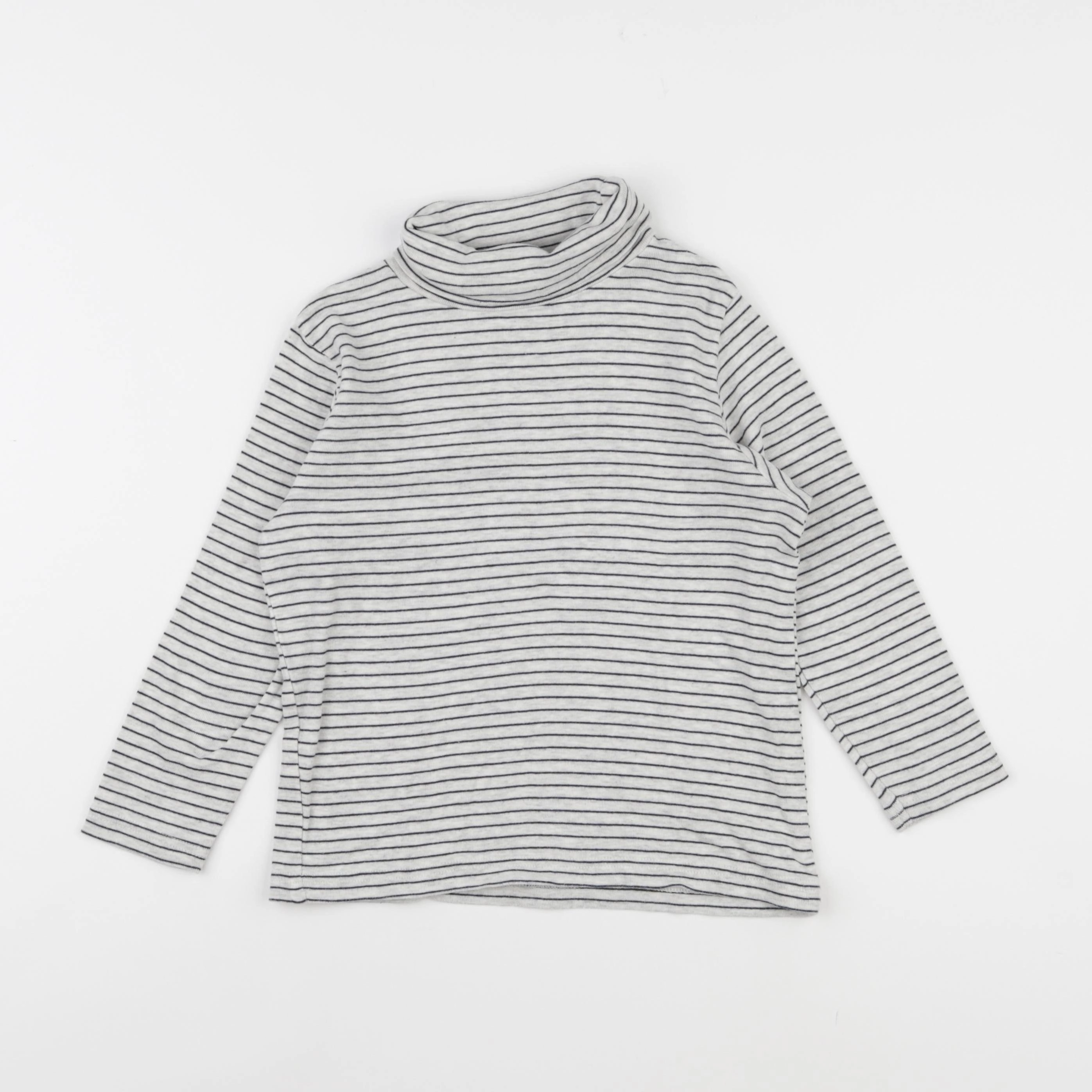 Vertbaudet - sous-pull gris - 6 ans