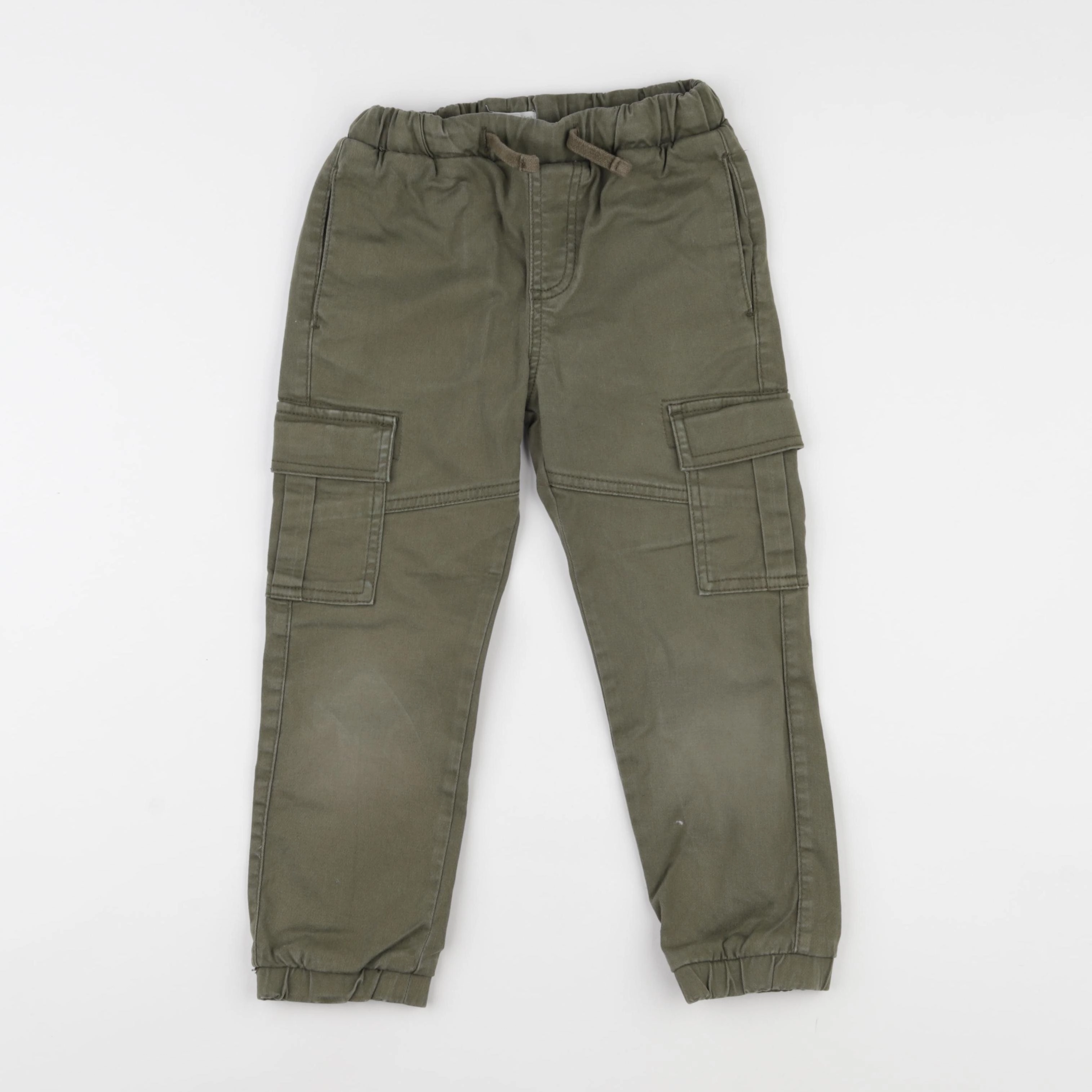Vertbaudet - pantalon vert - 6 ans