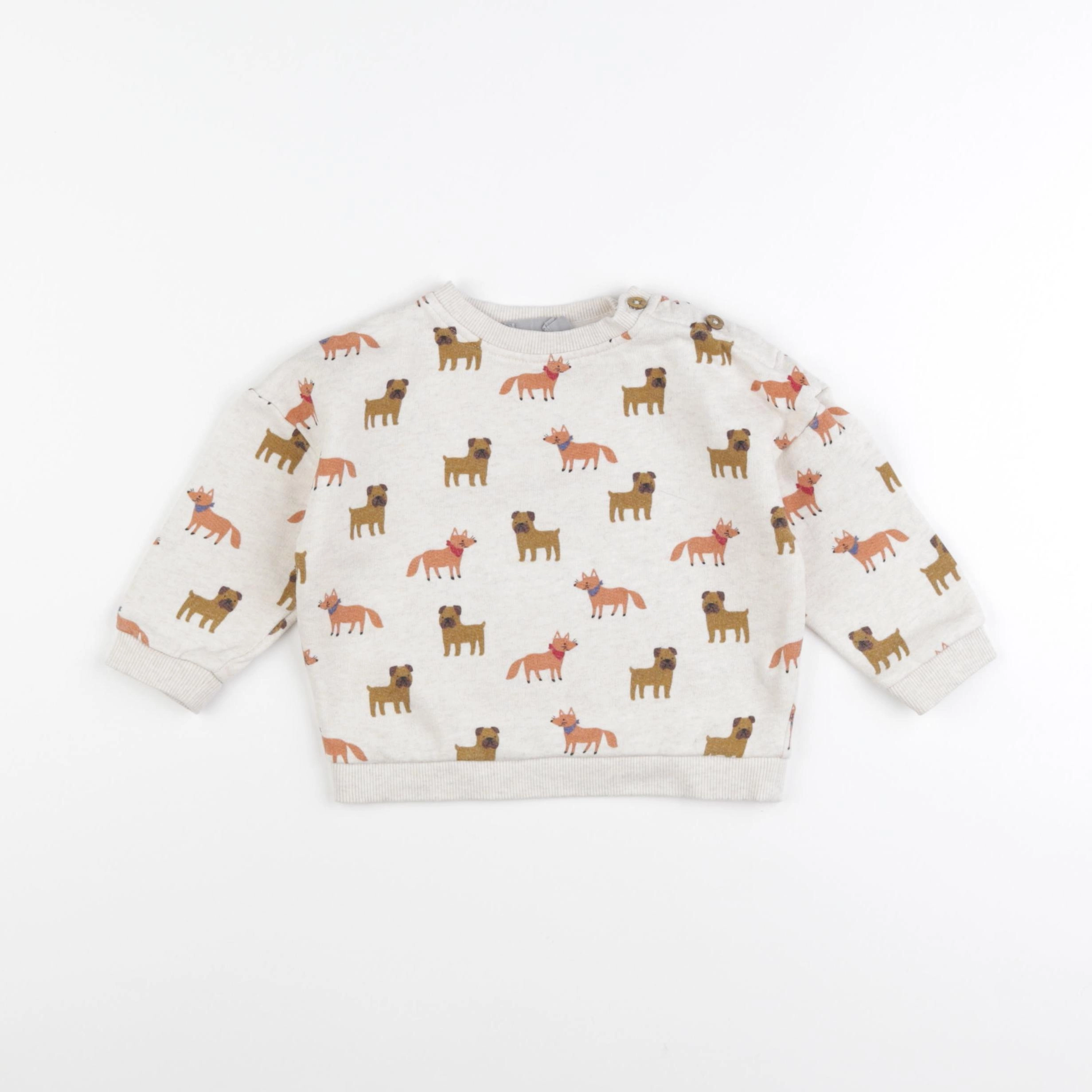 Boutchou - sweat beige - 18 mois