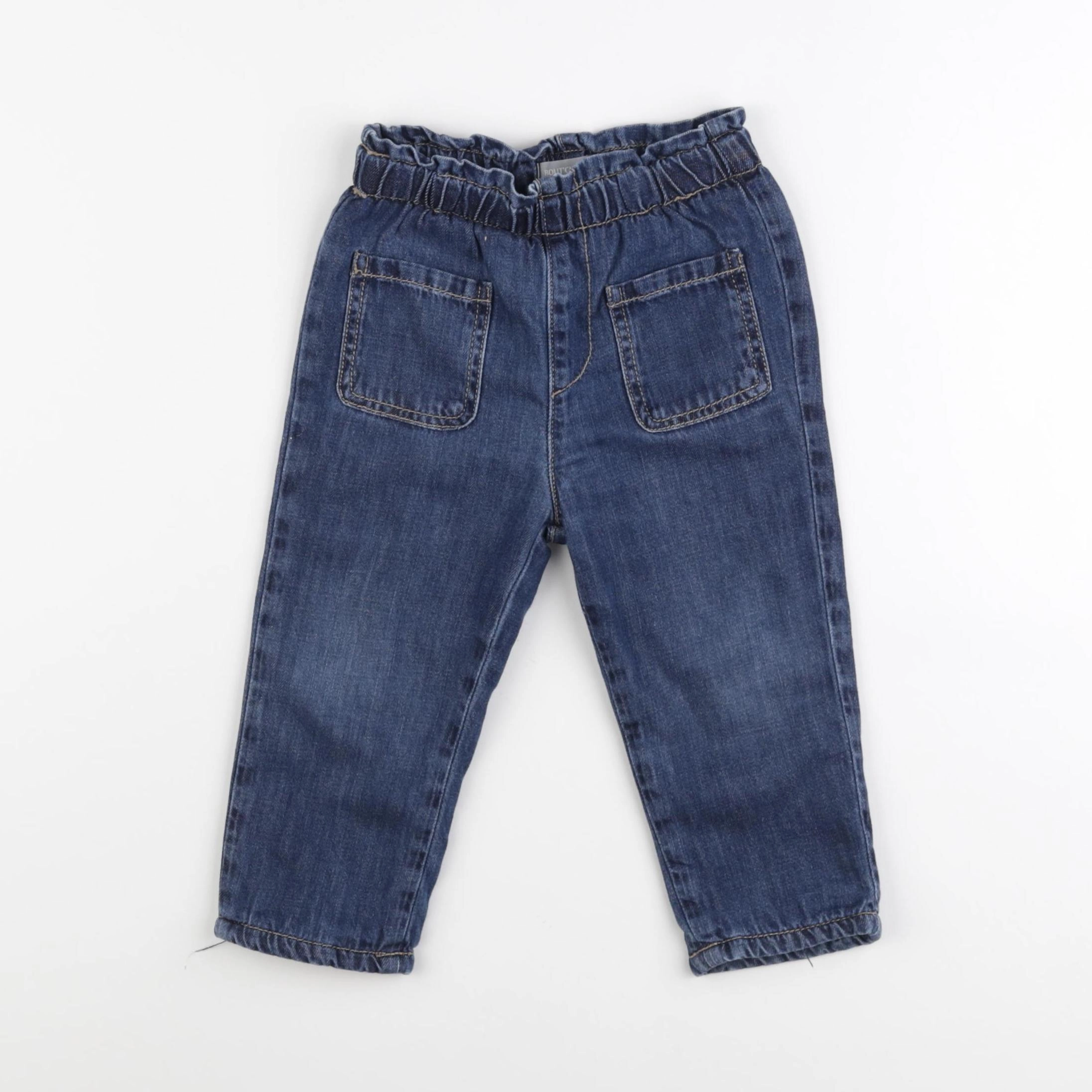 Boutchou - pantalon bleu - 18 mois