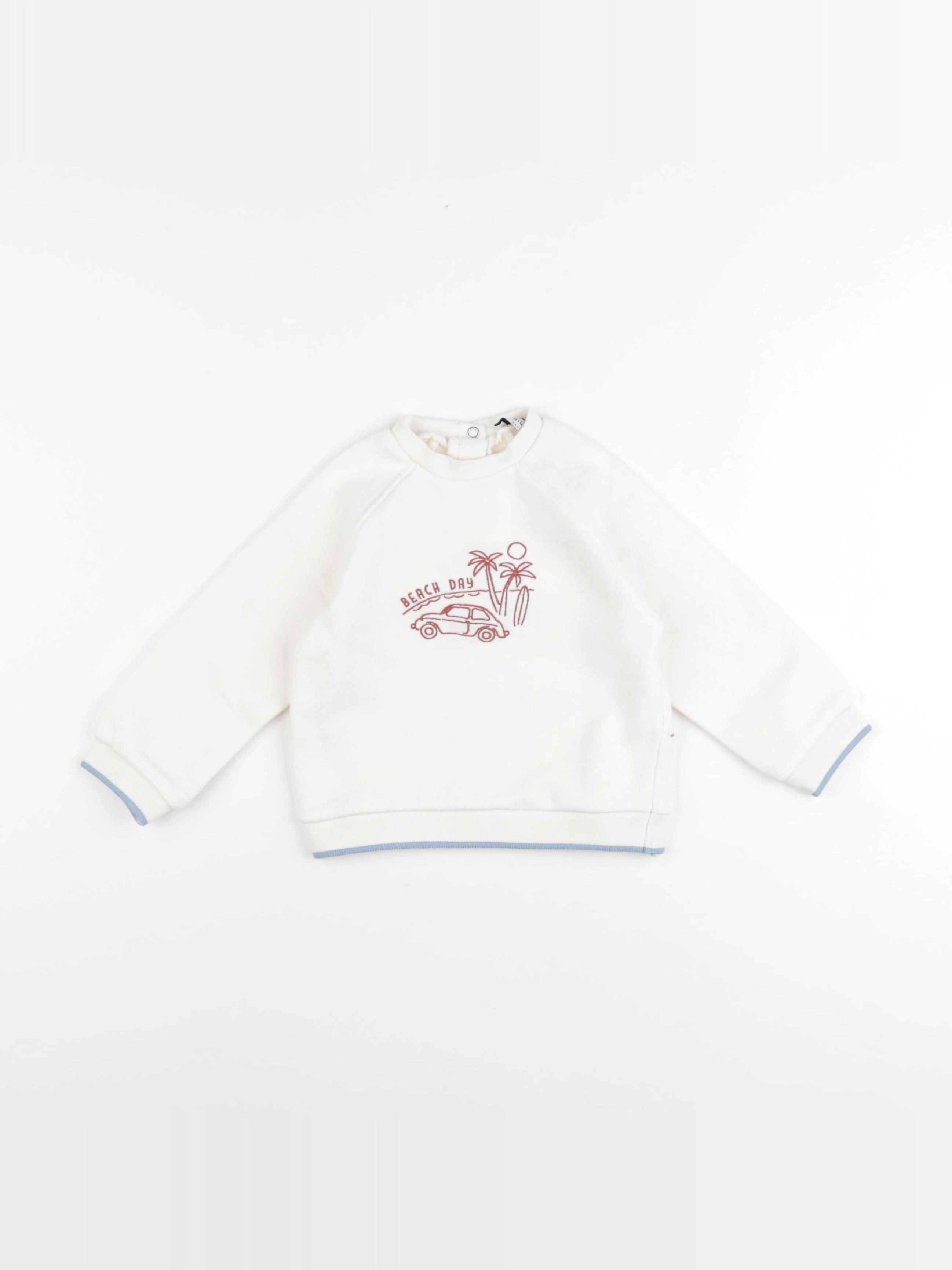 Cyrillus - sweat beige - 18 mois
