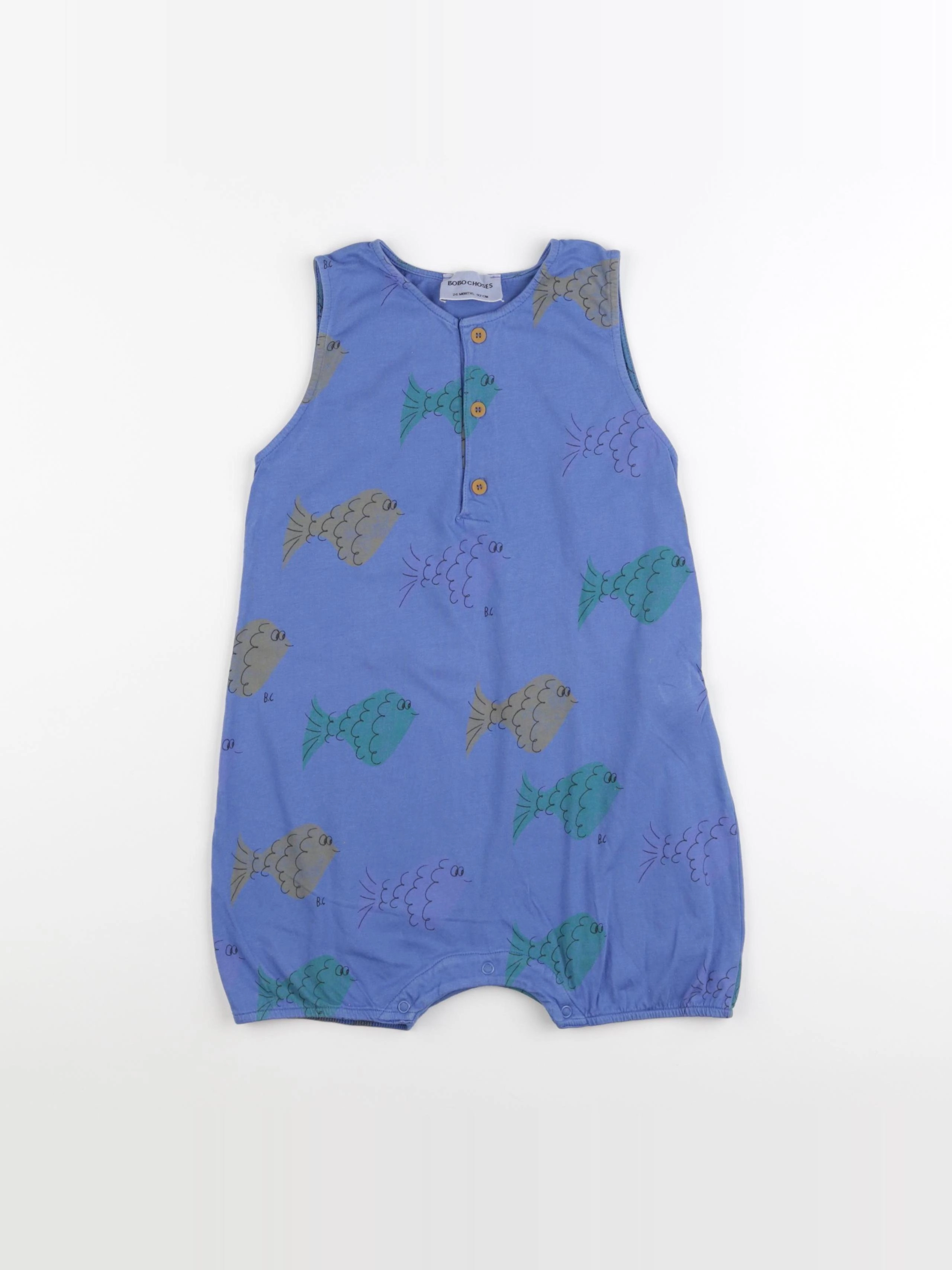 Bobo Choses - combinaison bleu - 24 mois