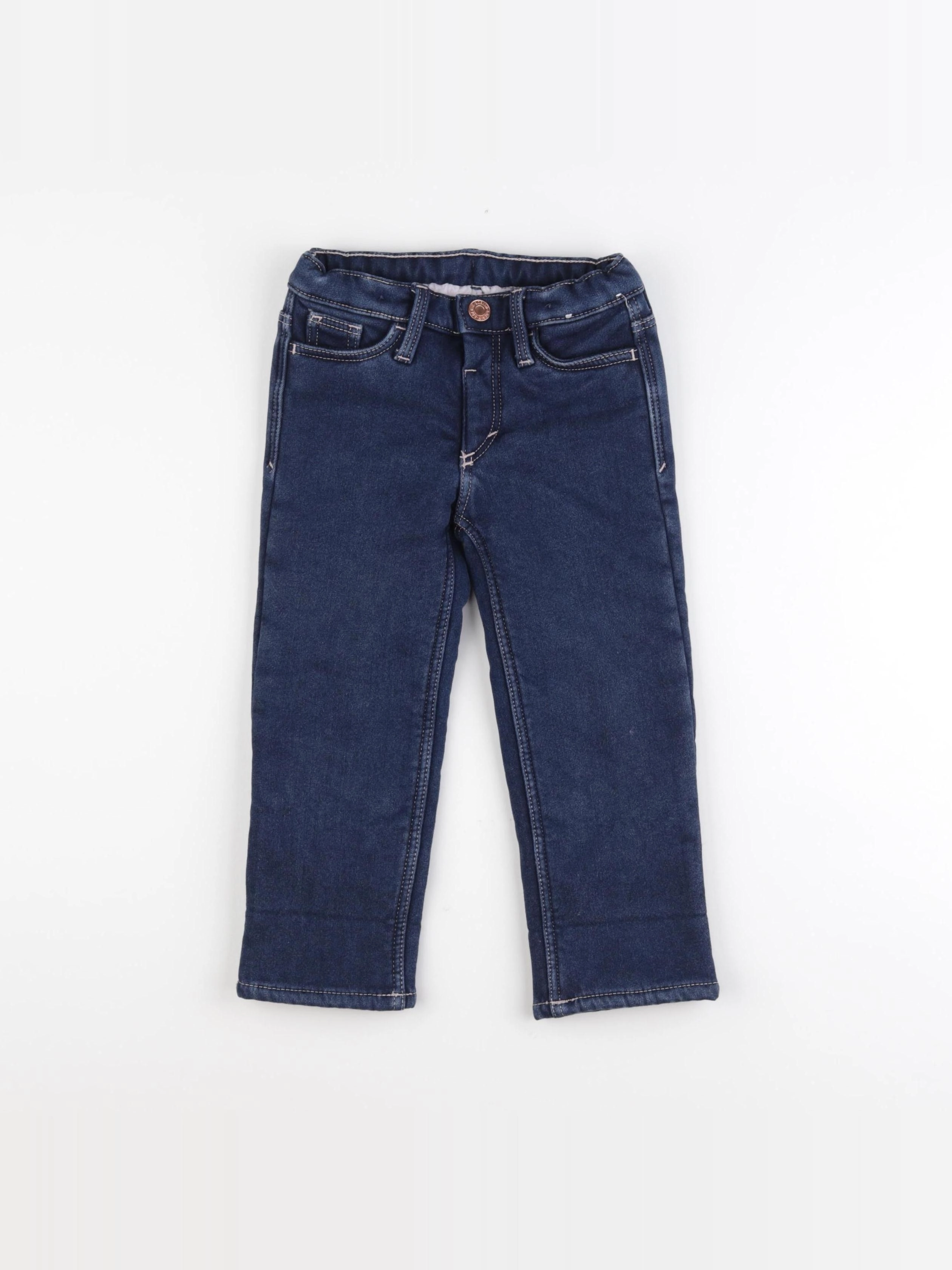 H&M - jean doublé bleu - 18/24 mois