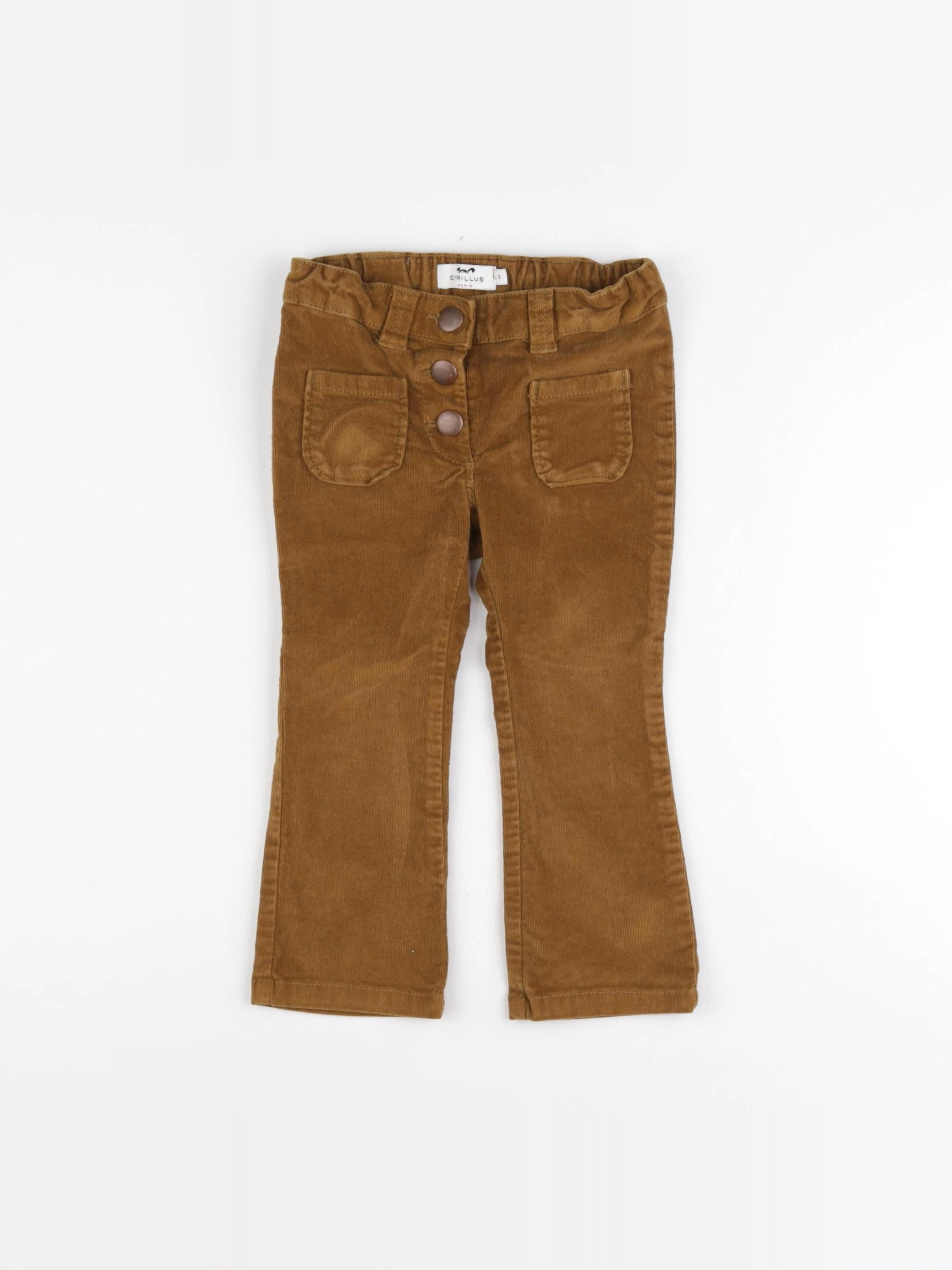 Cyrillus - pantalon marron - 3 ans