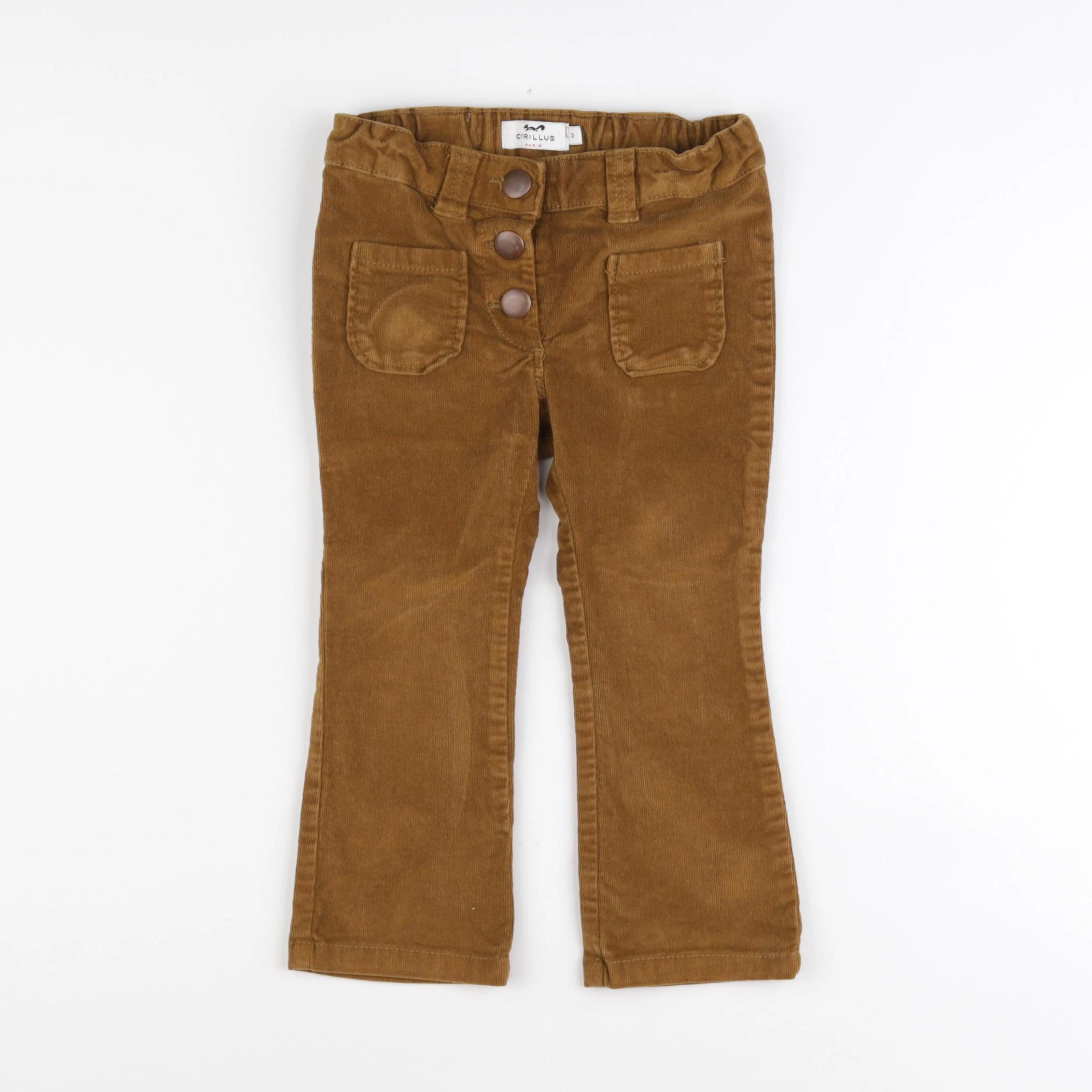 Cyrillus - pantalon marron - 3 ans