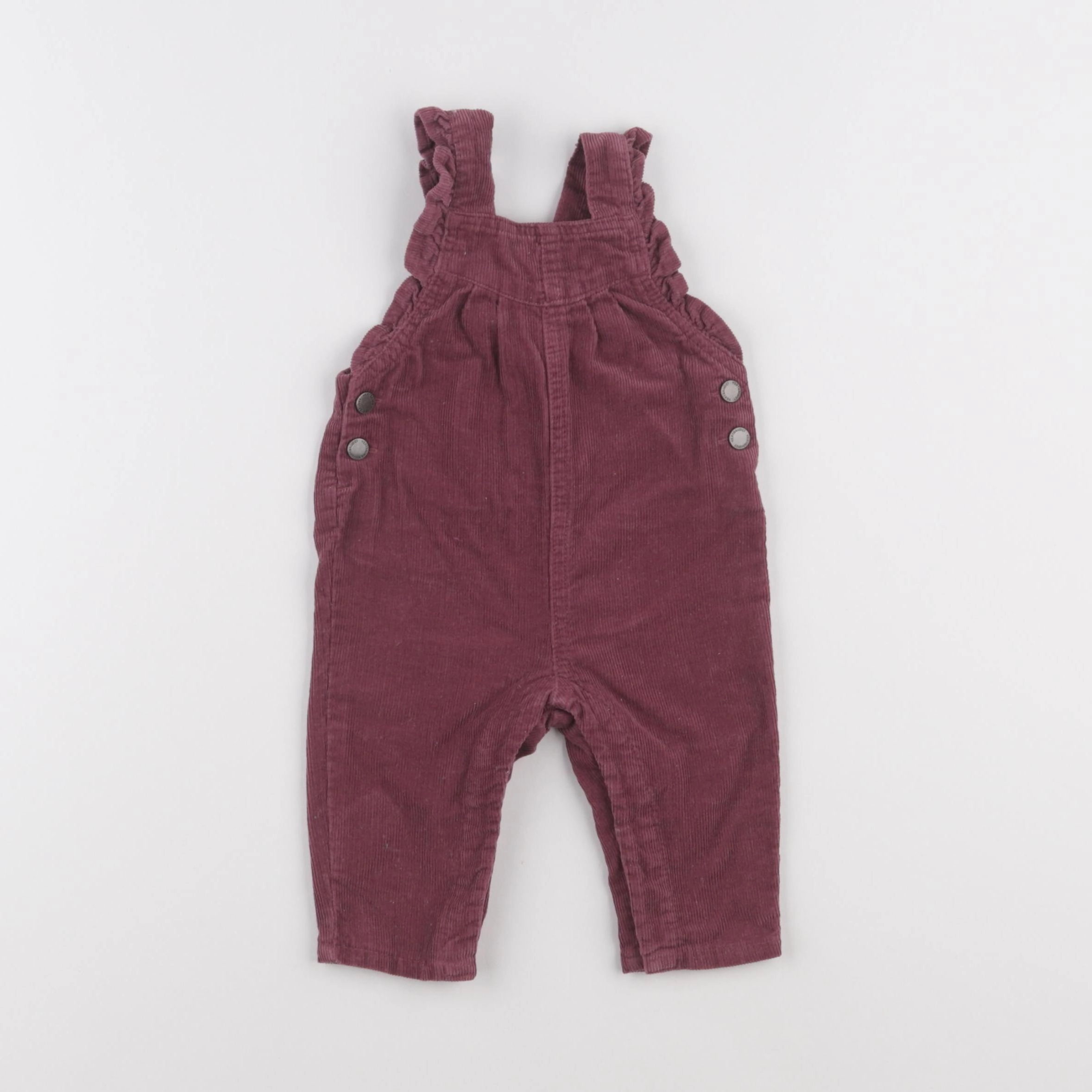 Vertbaudet - combinaison violet - 3 mois