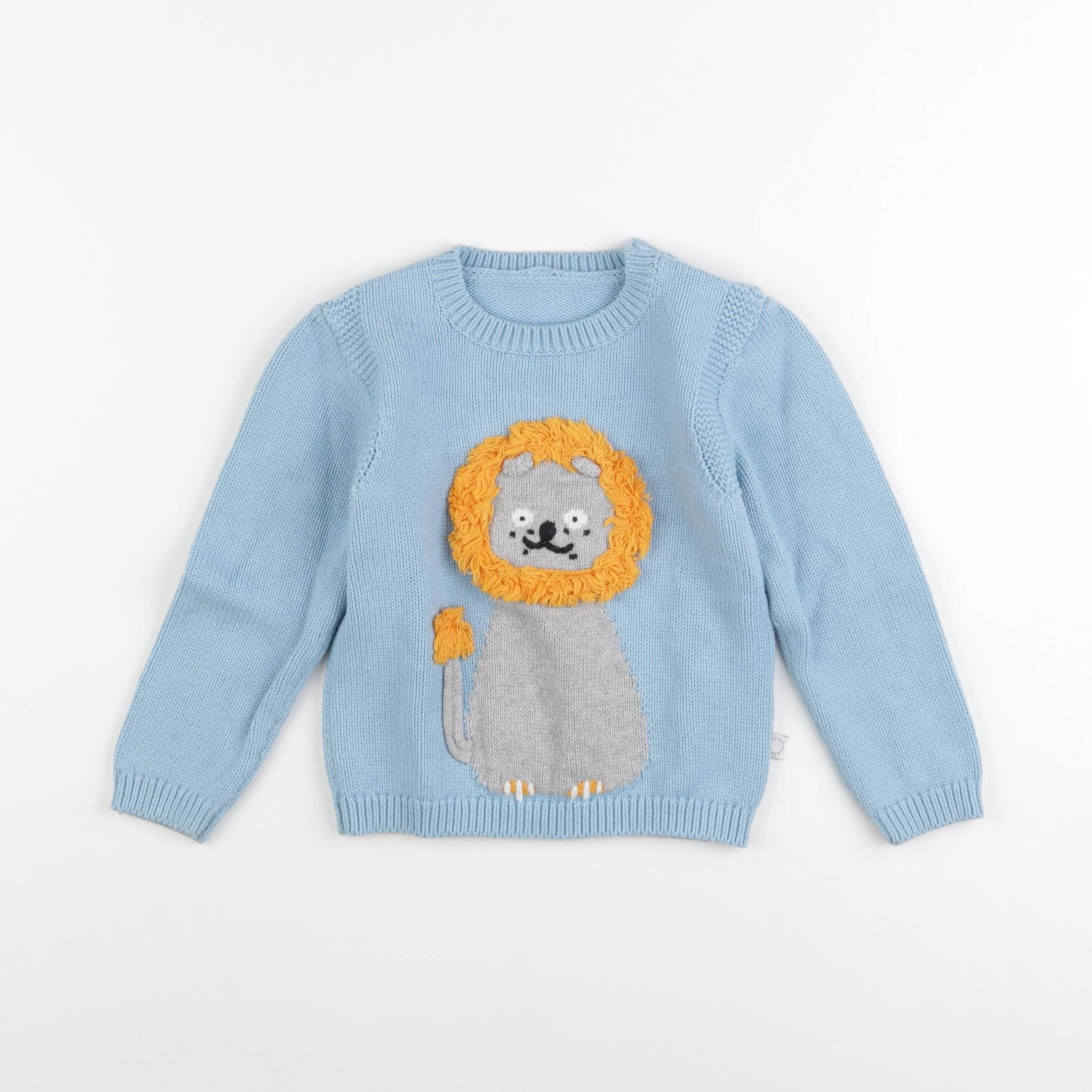Stella McCartney Kids - pull bleu - 36 mois
