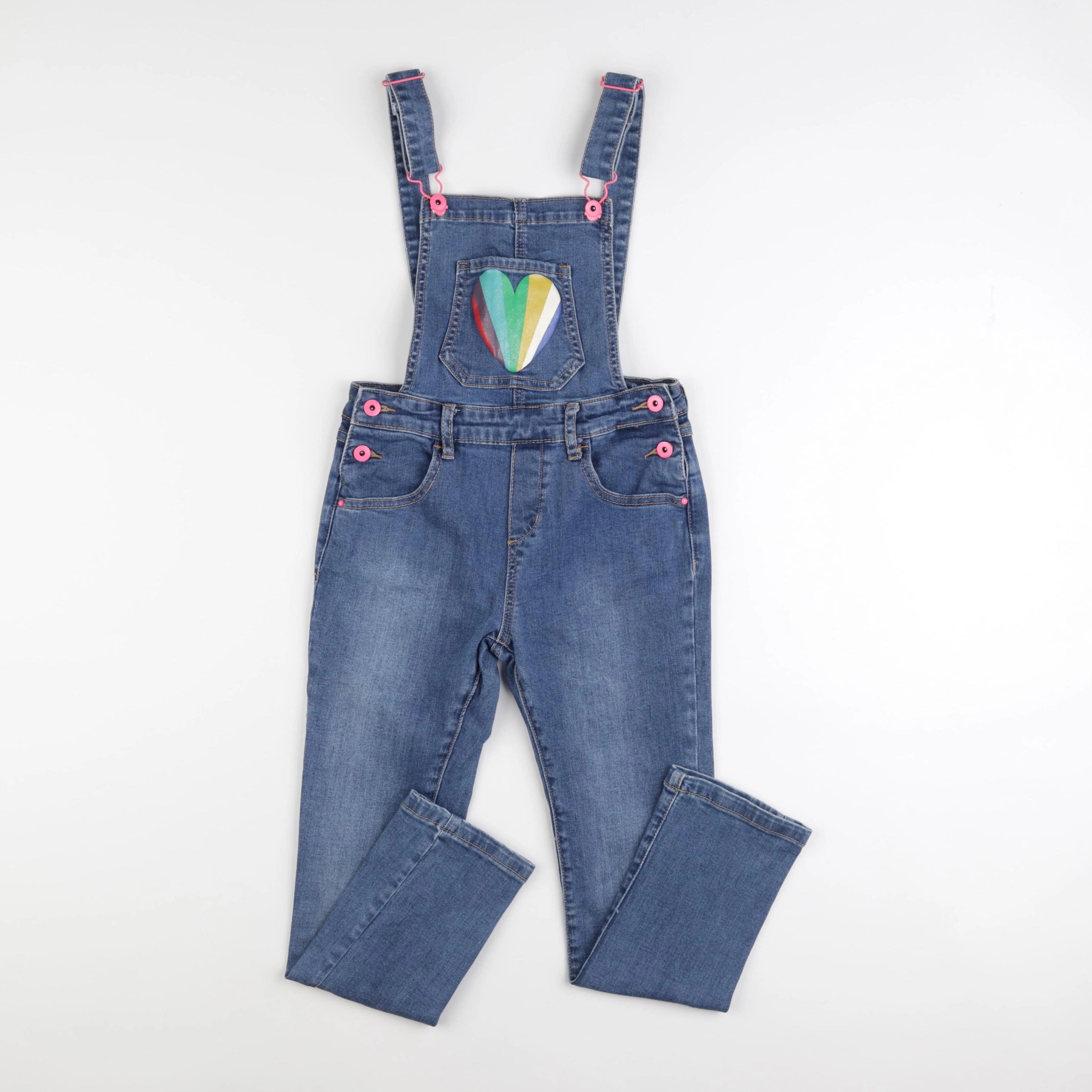 Billie Blush - salopette bleu - 8 ans