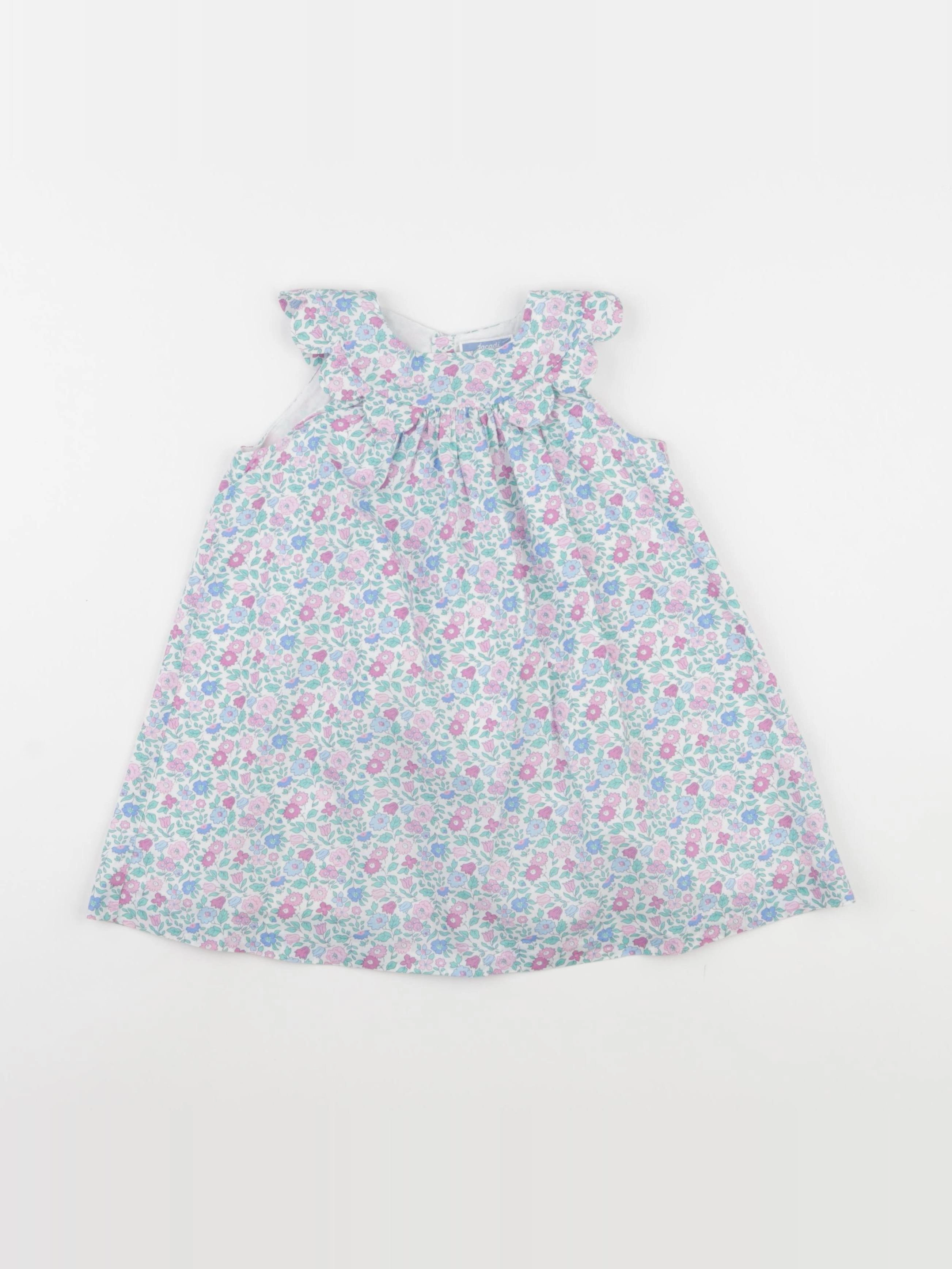 Jacadi - robe liberty multicolore - 24 mois