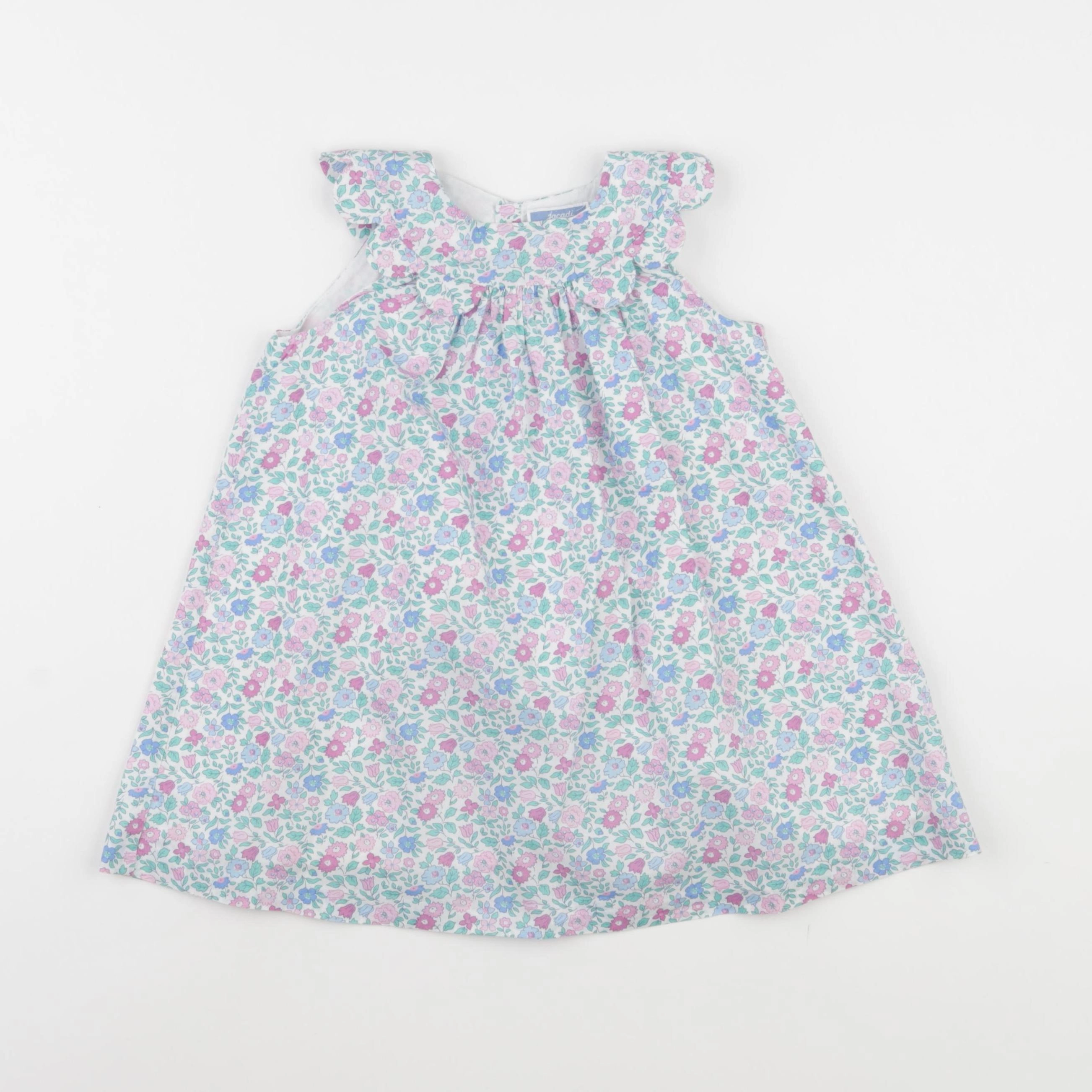 Jacadi - robe liberty multicolore - 24 mois