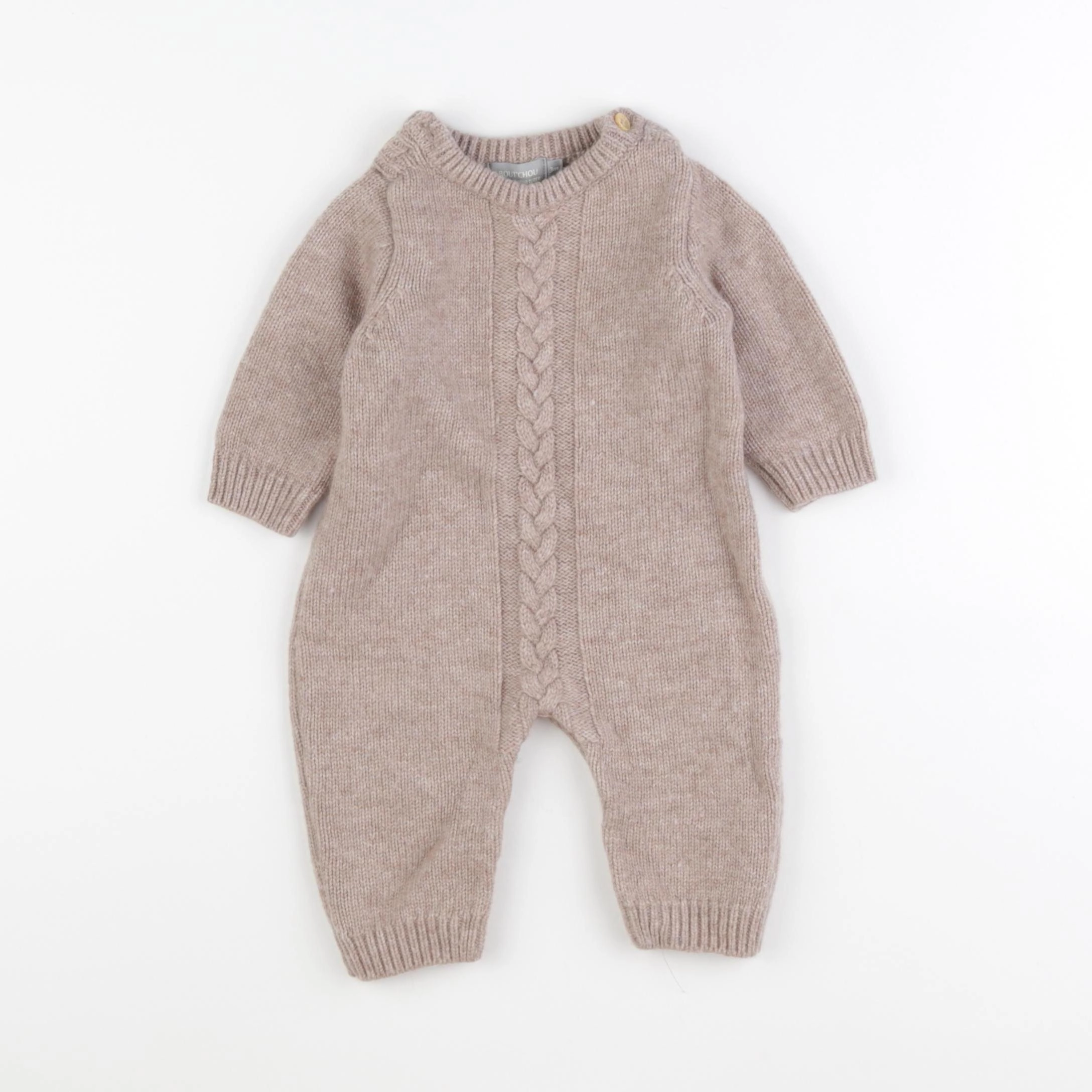 Boutchou - combinaison marron - 3 mois