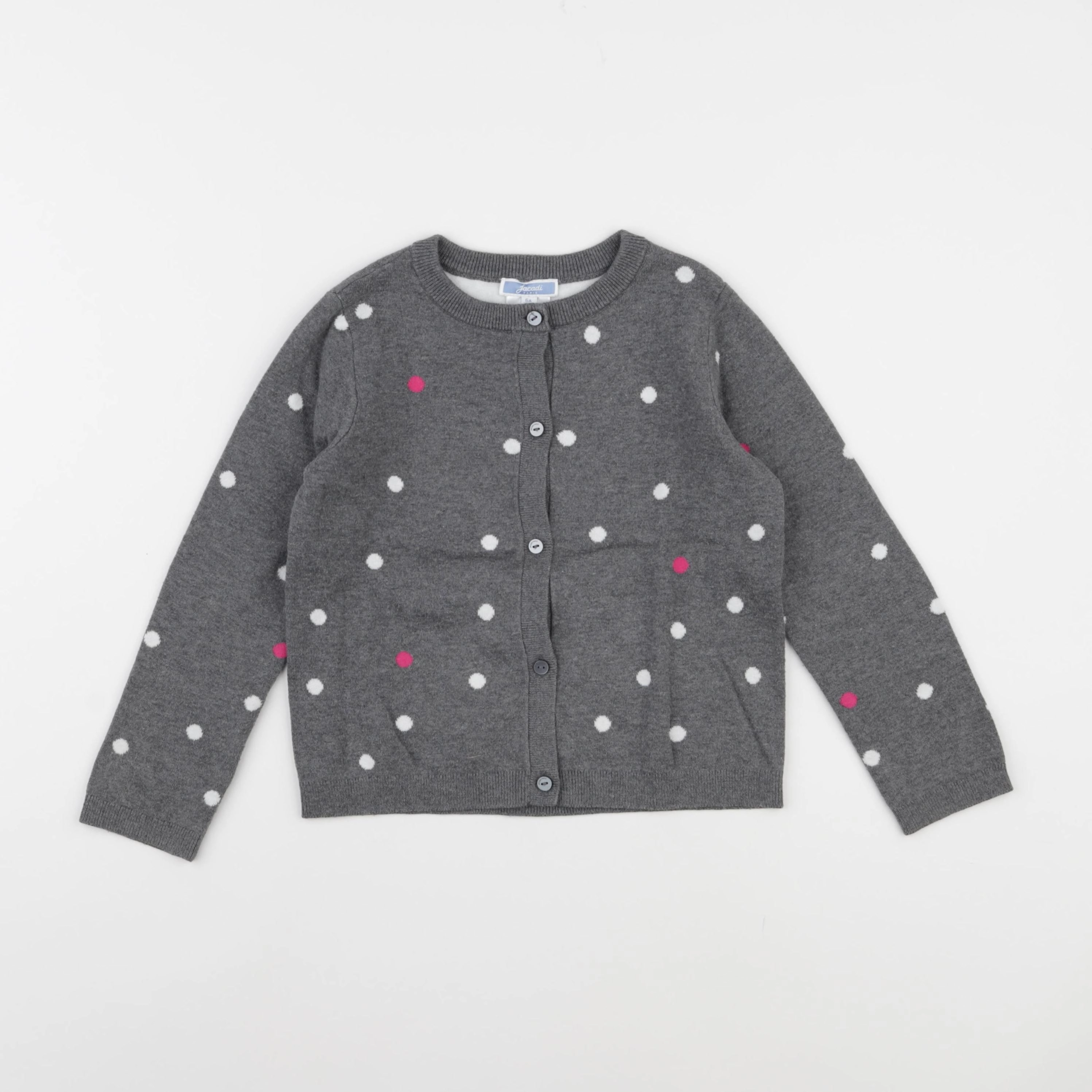 Jacadi - gilet gris - 6 ans