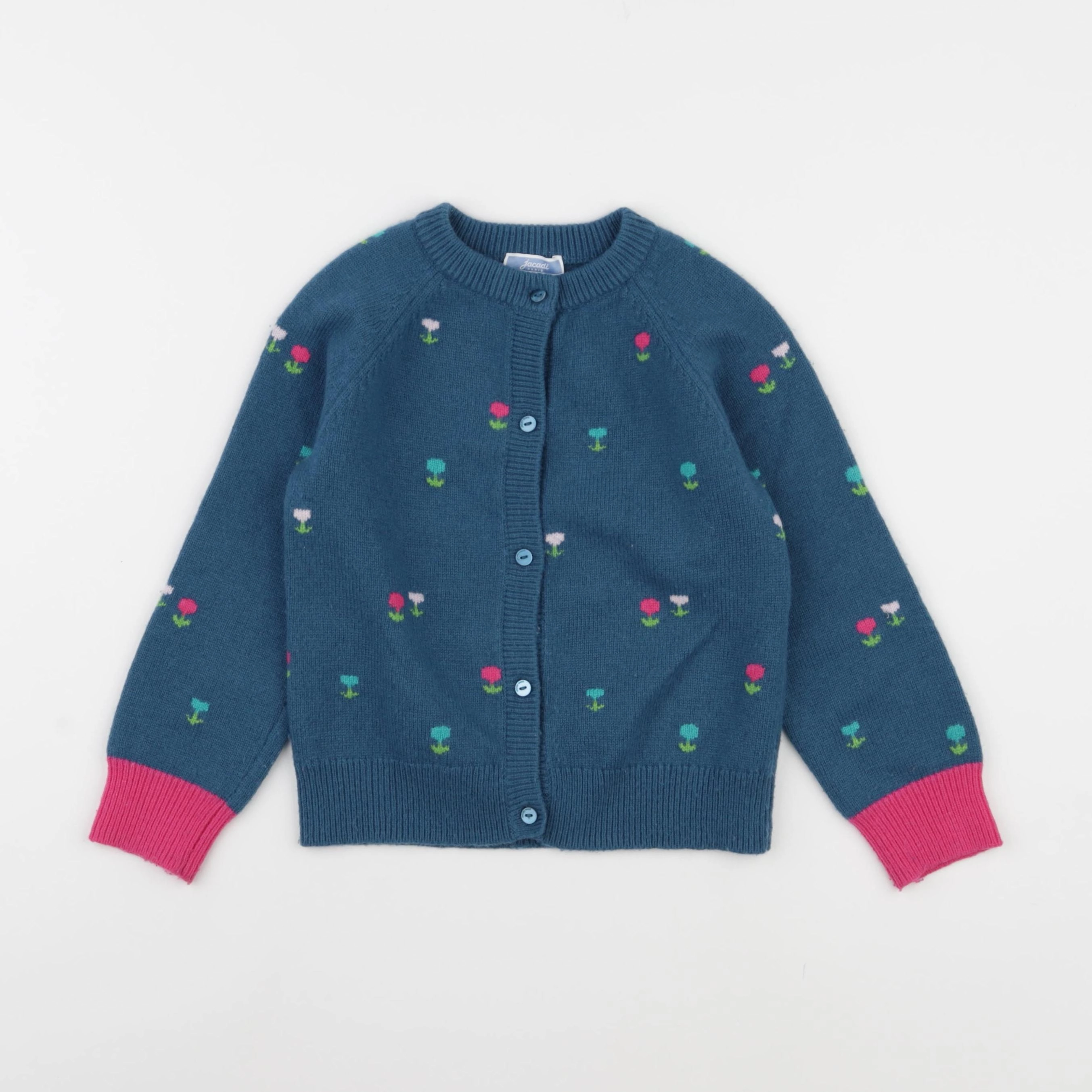 Jacadi - gilet bleu - 6 ans
