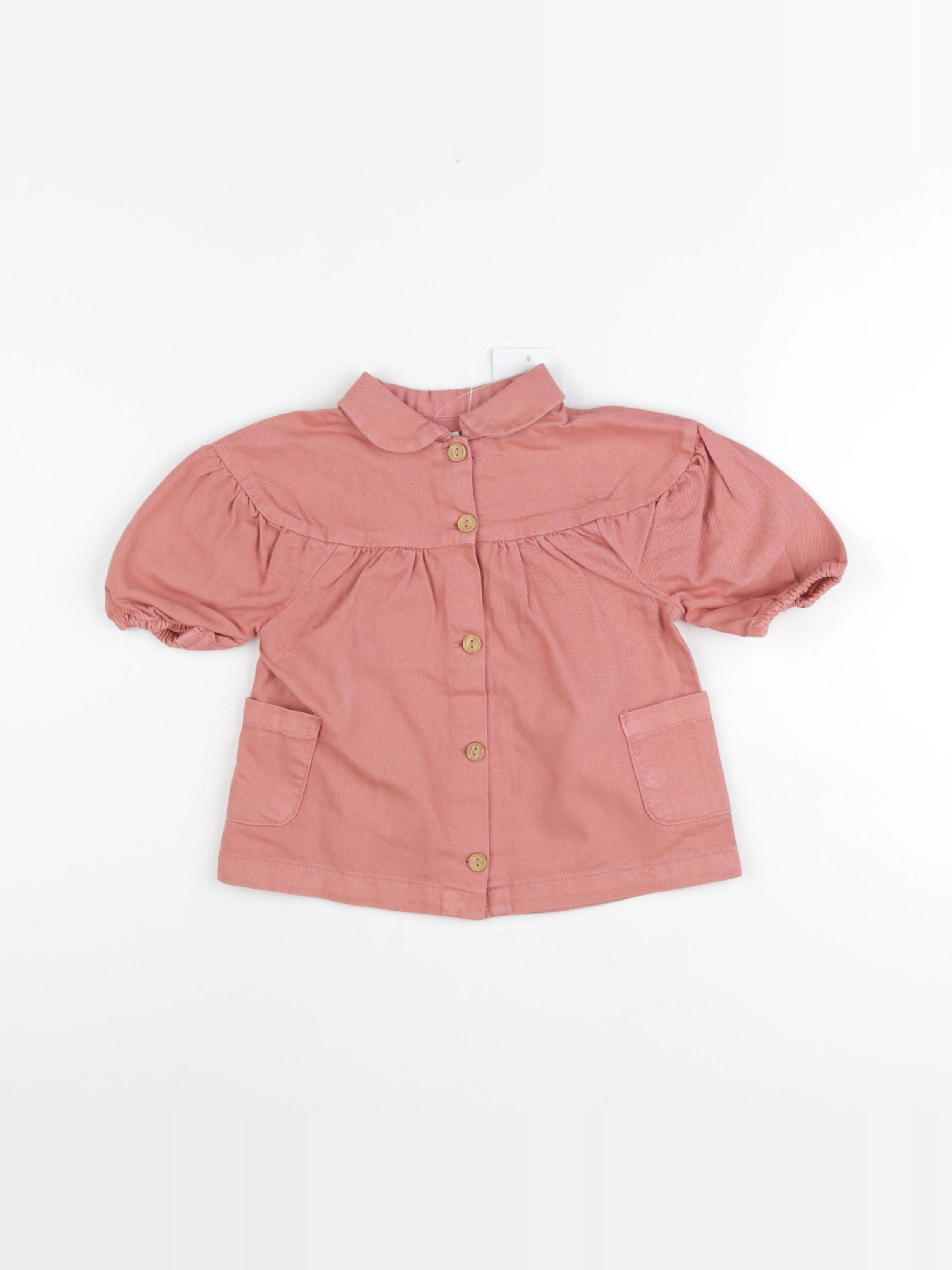 Vertbaudet - robe rose - 6 mois