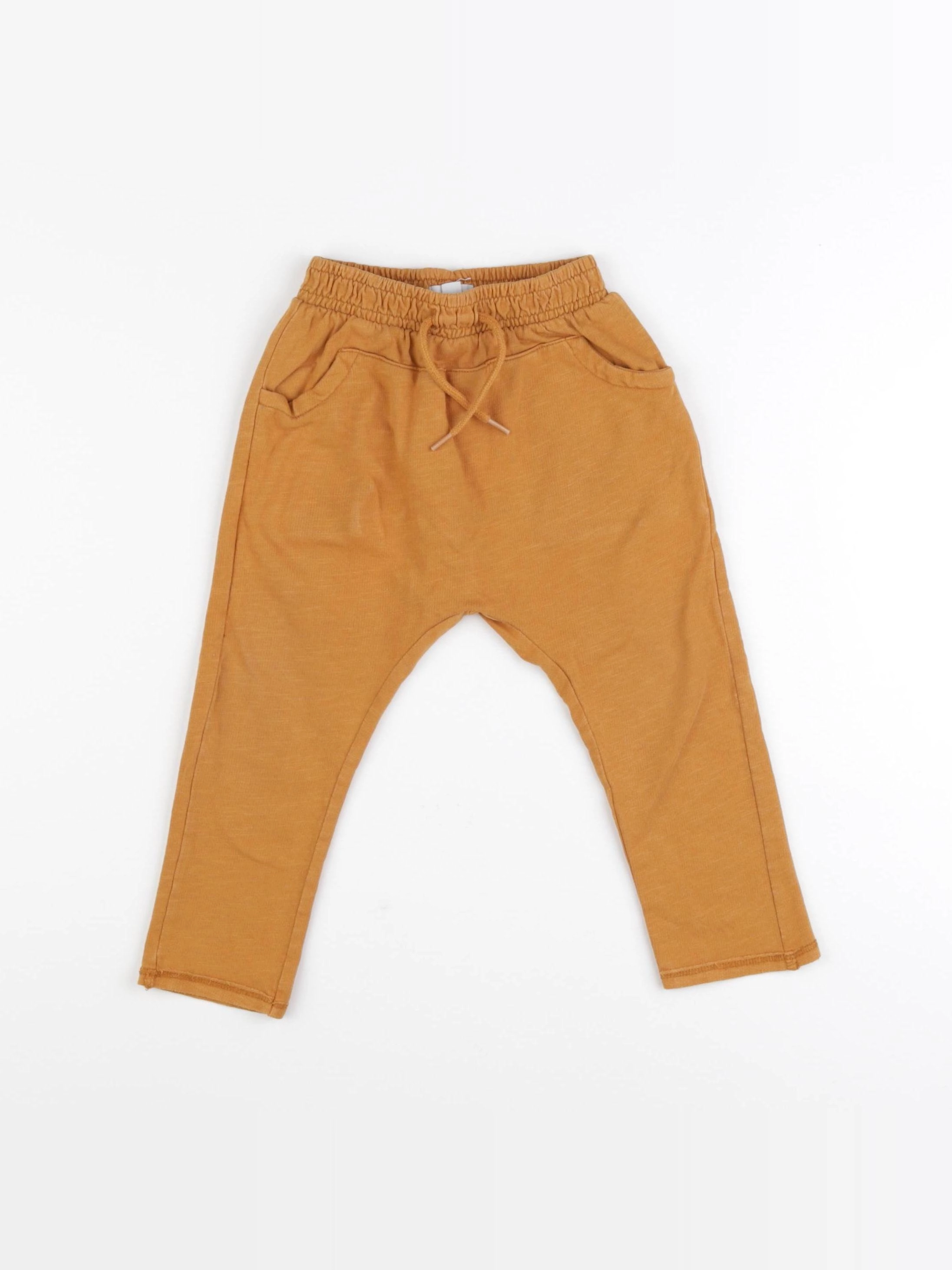 Vertbaudet - pantalon jaune - 18 mois